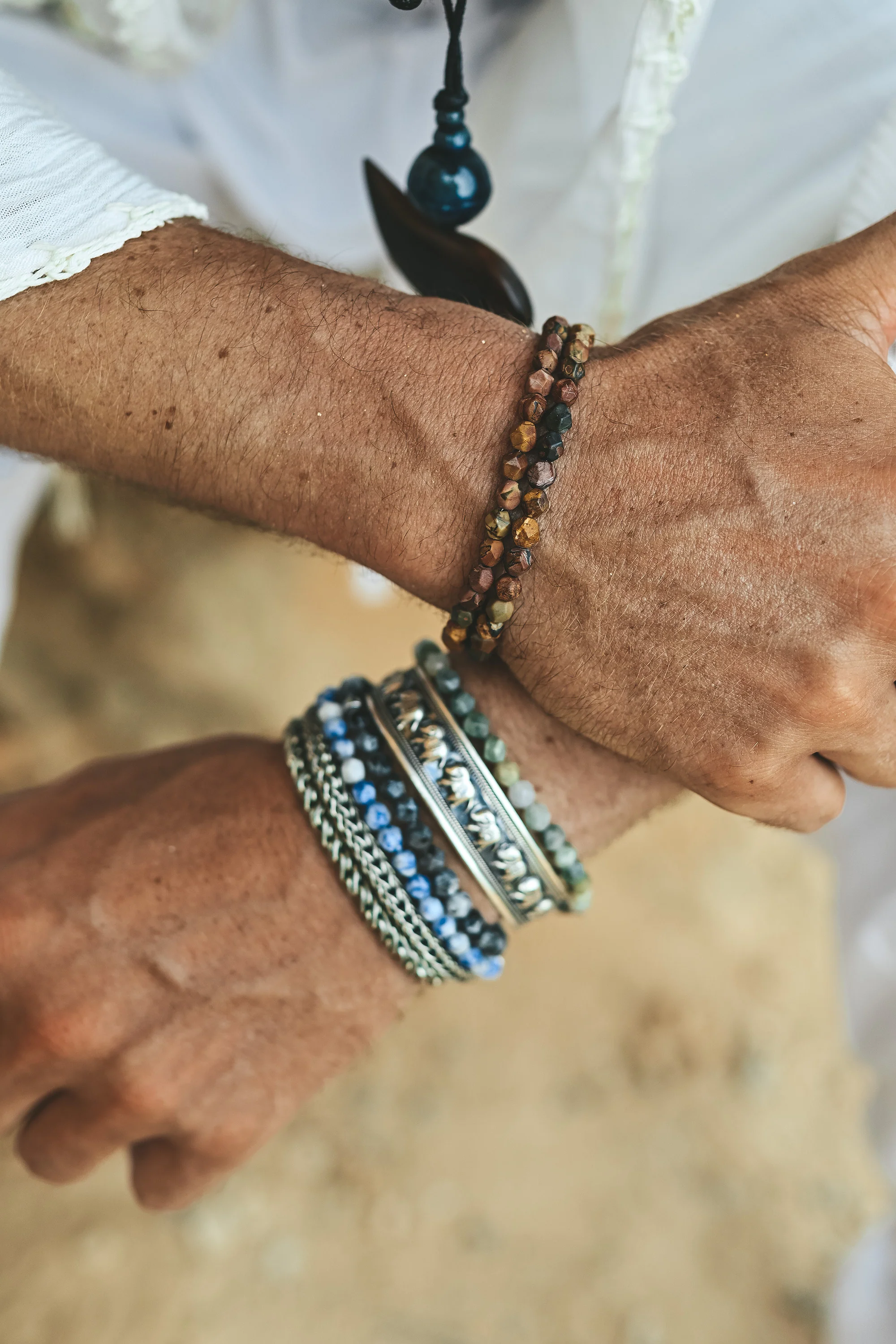 Ahau stone bracelet - Image 8