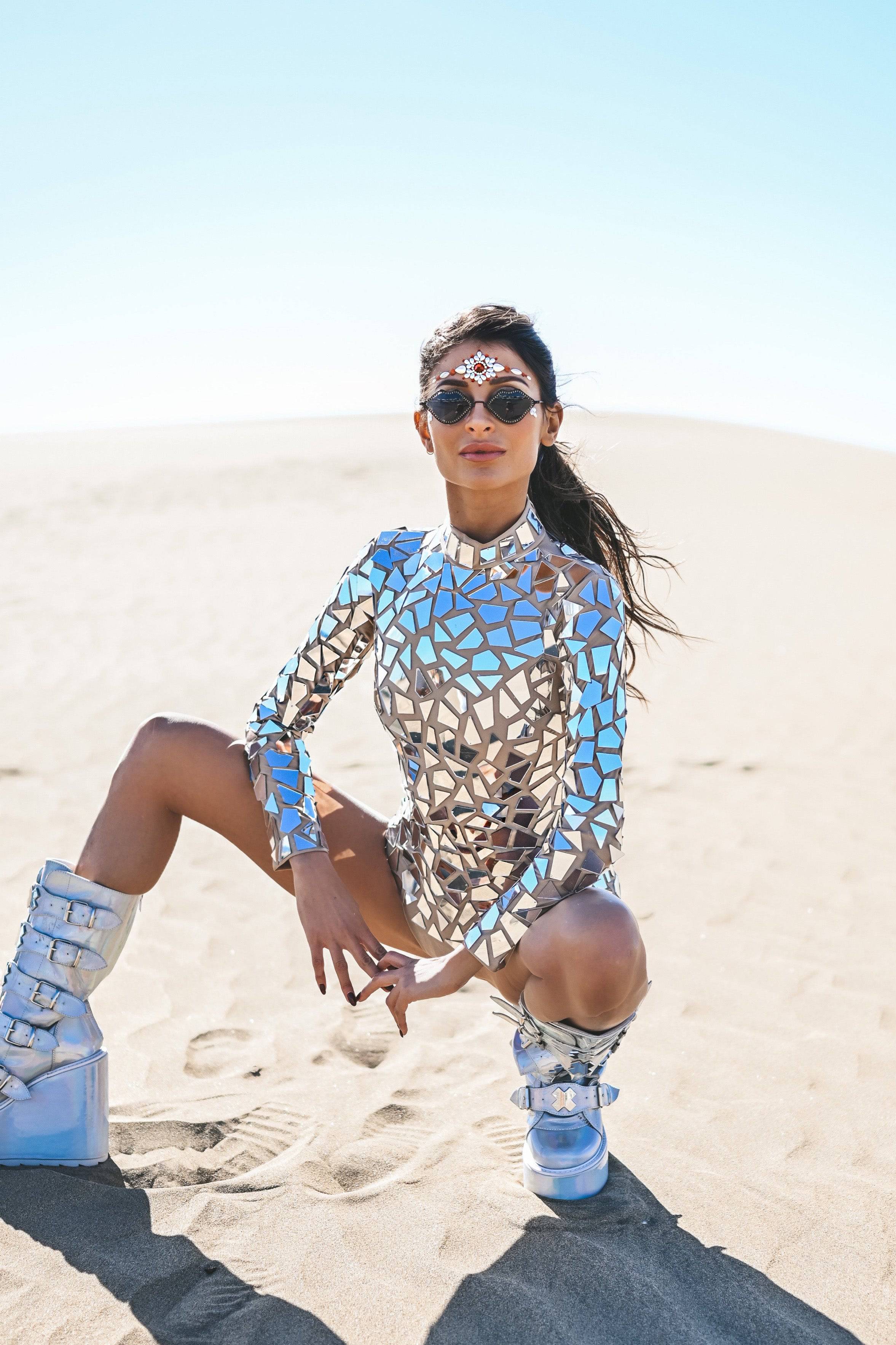 Blair luxury mirror bodysuit - Image 4