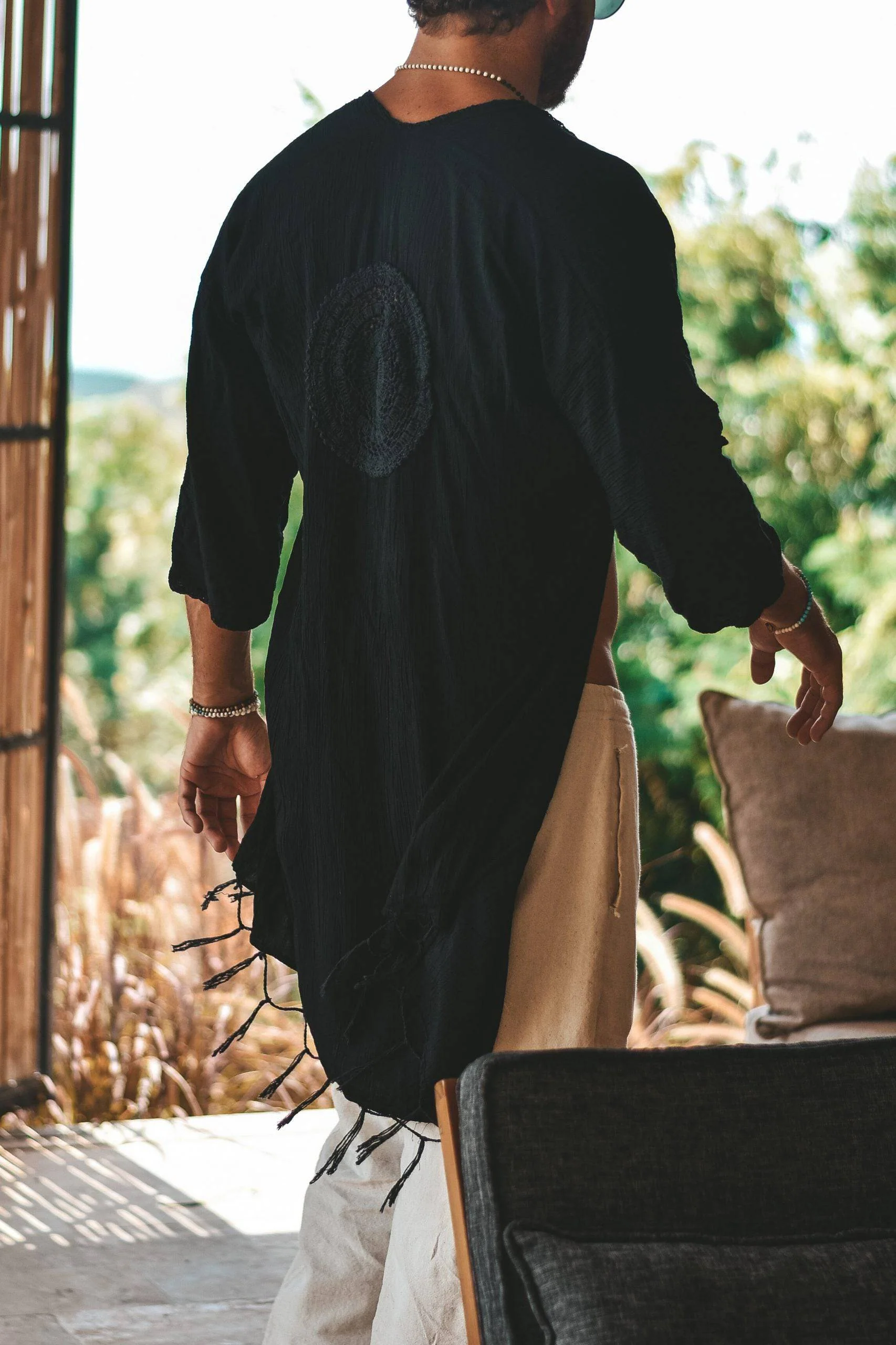 Capri resort kimono black - Image 10