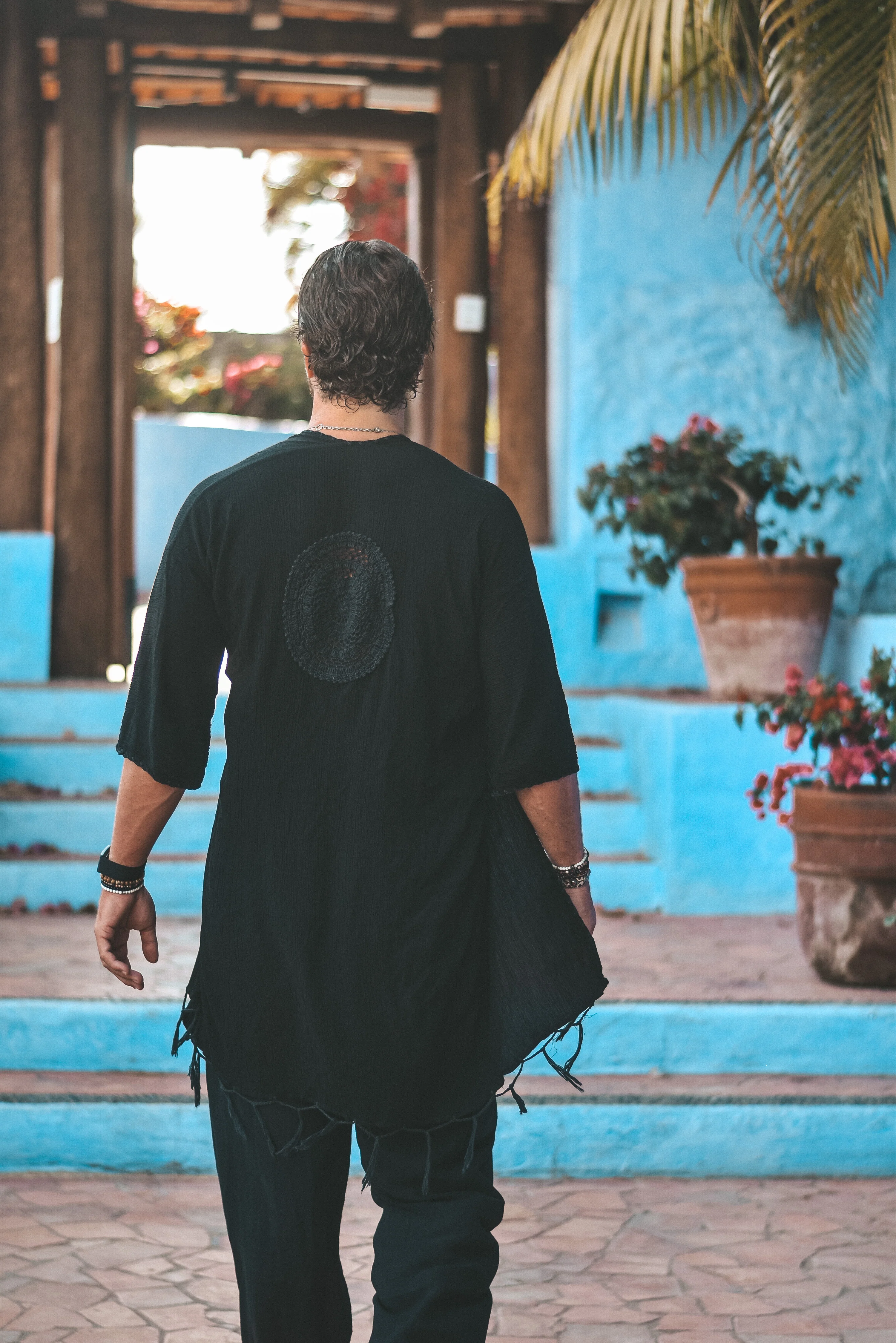 Capri resort kimono black - Image 12