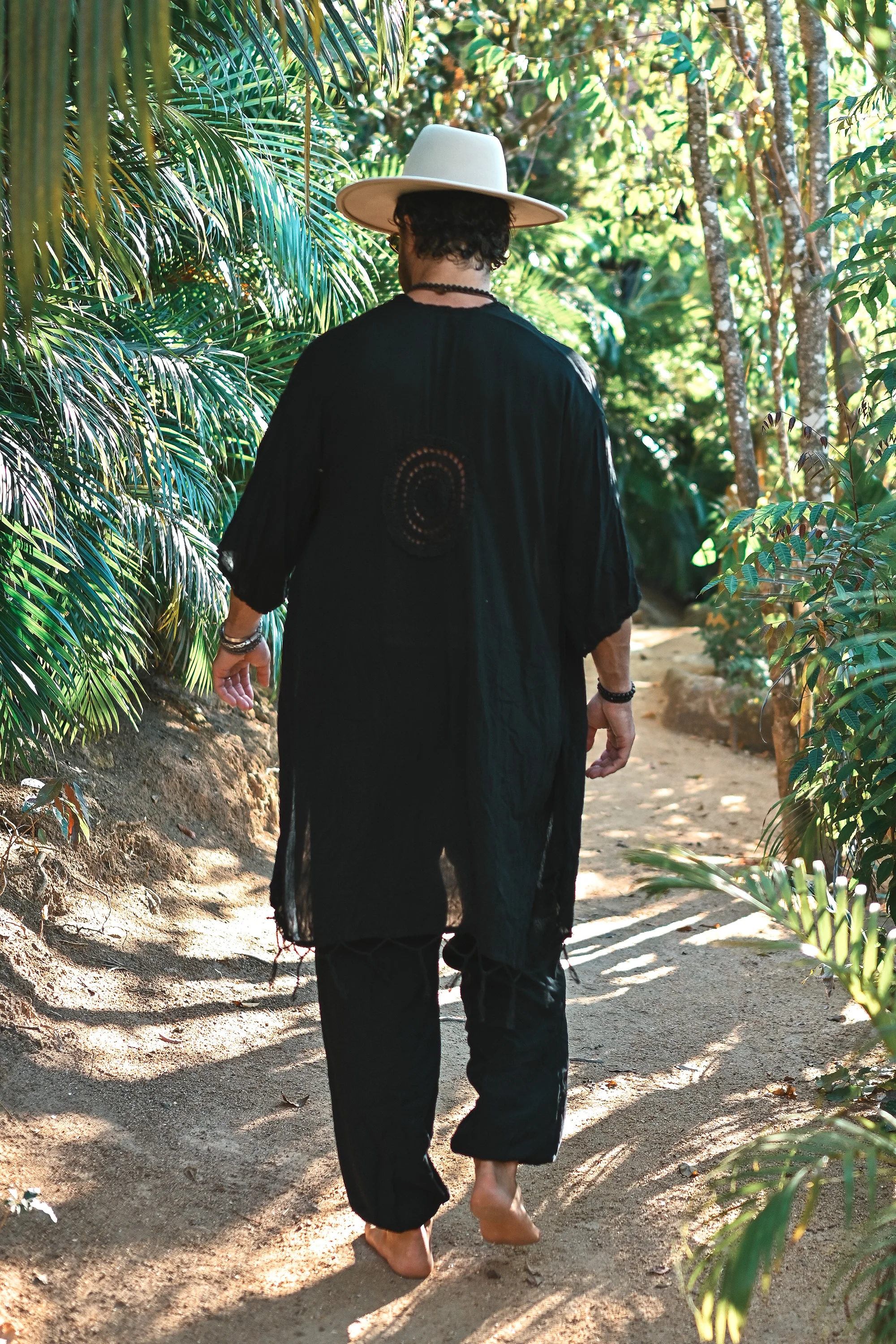 Capri resort kimono black - Image 15