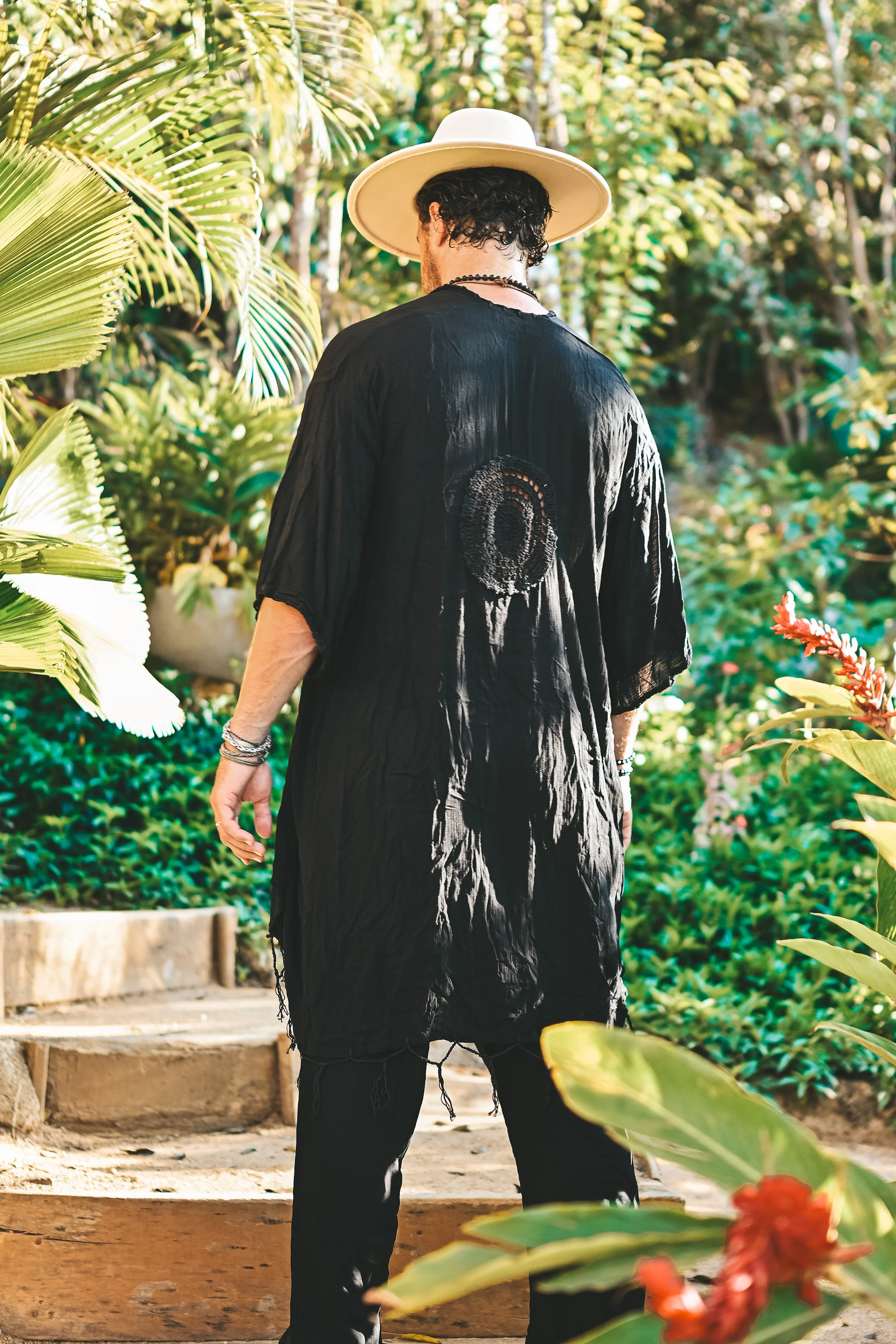 Capri resort kimono black - Image 16