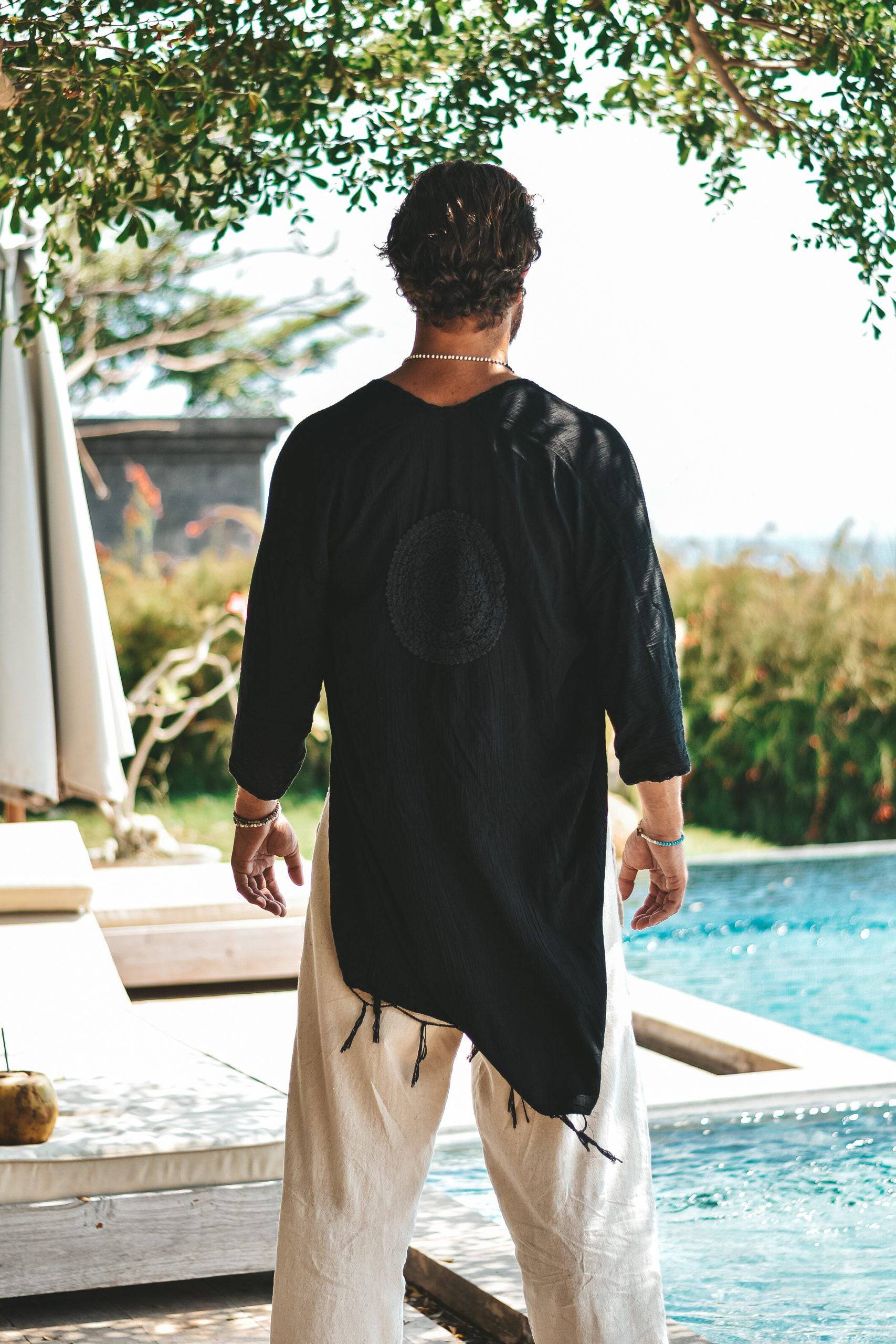Capri resort kimono black - Image 7
