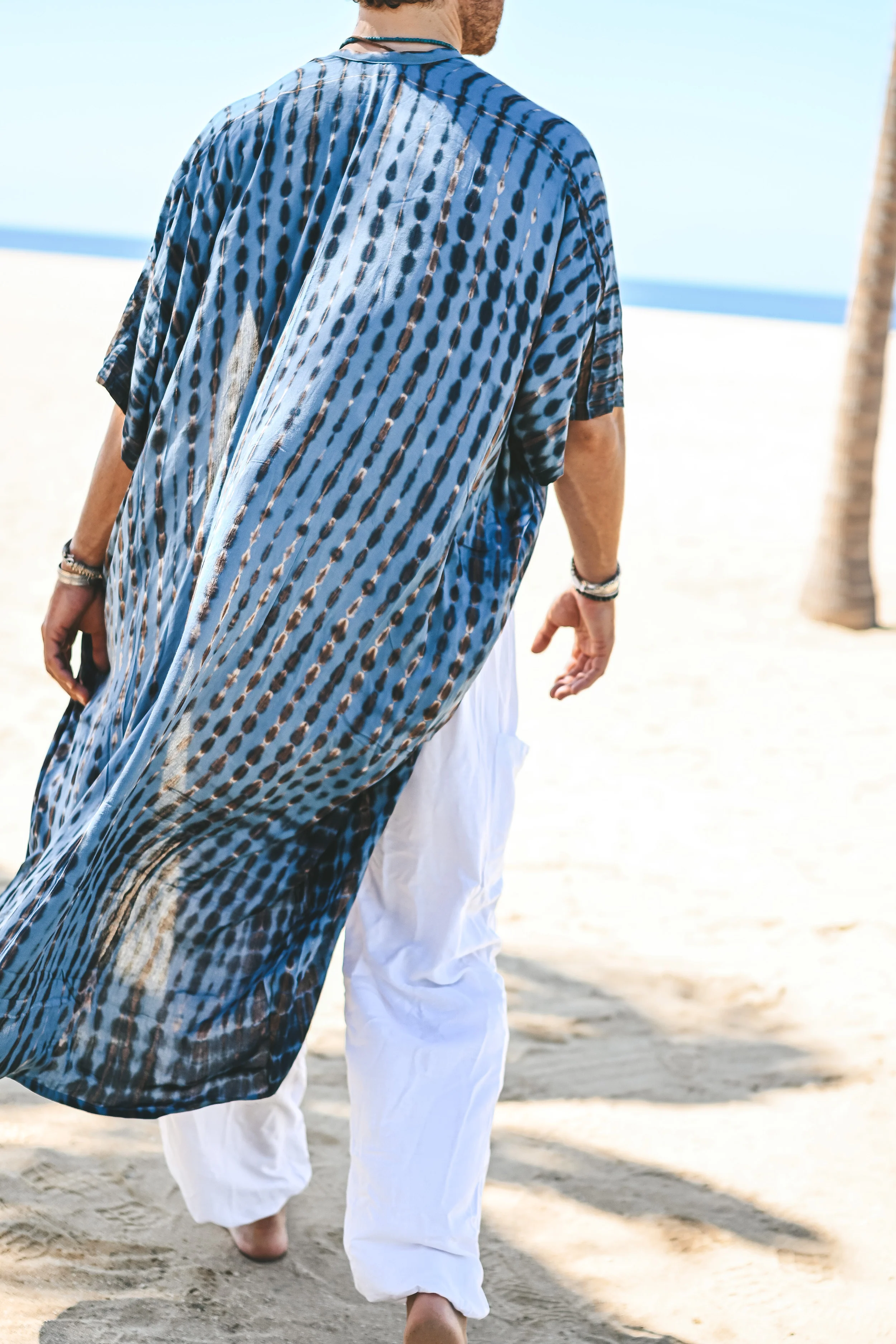 Diego Boho Kimono Blue - Image 4