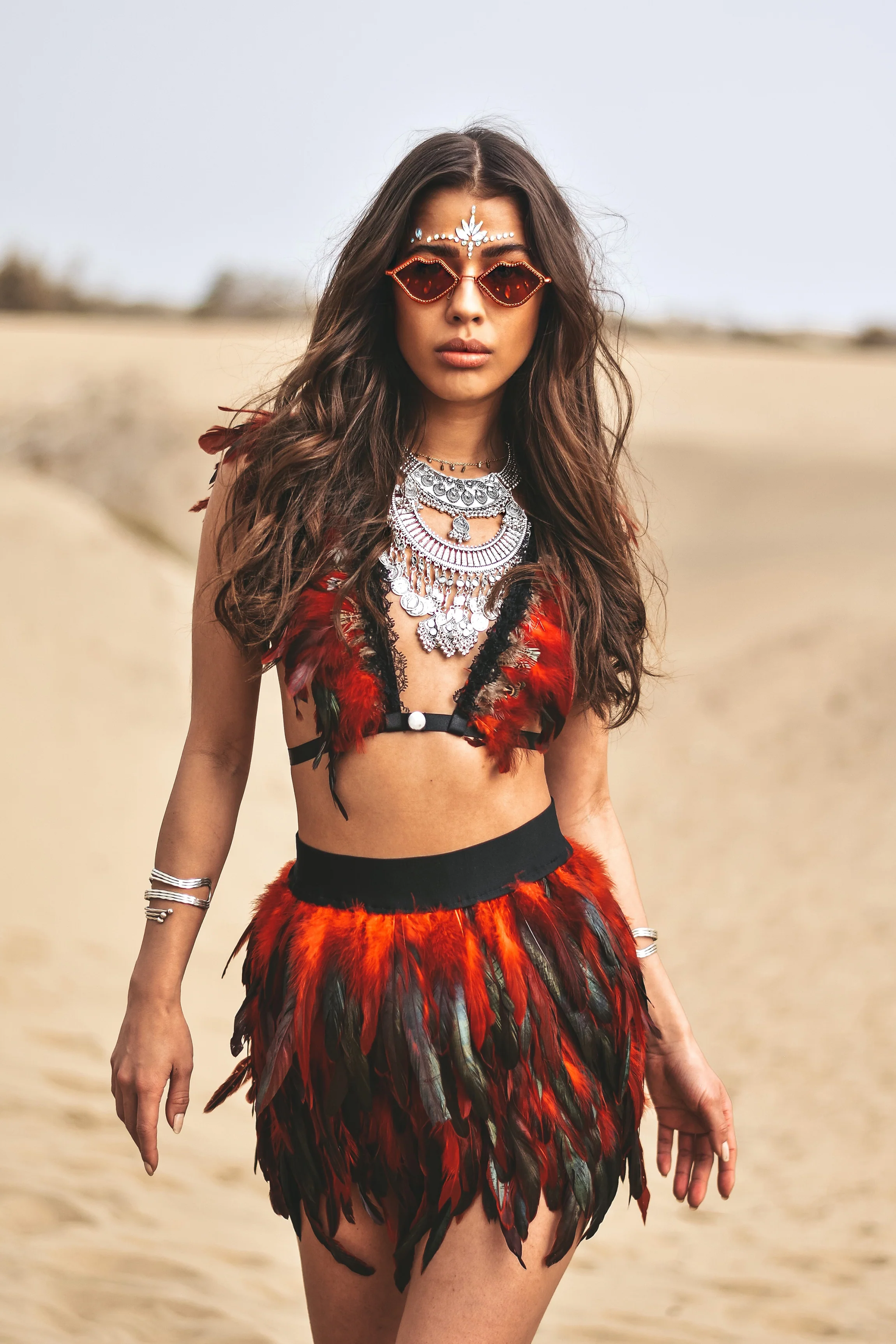 Feather top red - Image 7