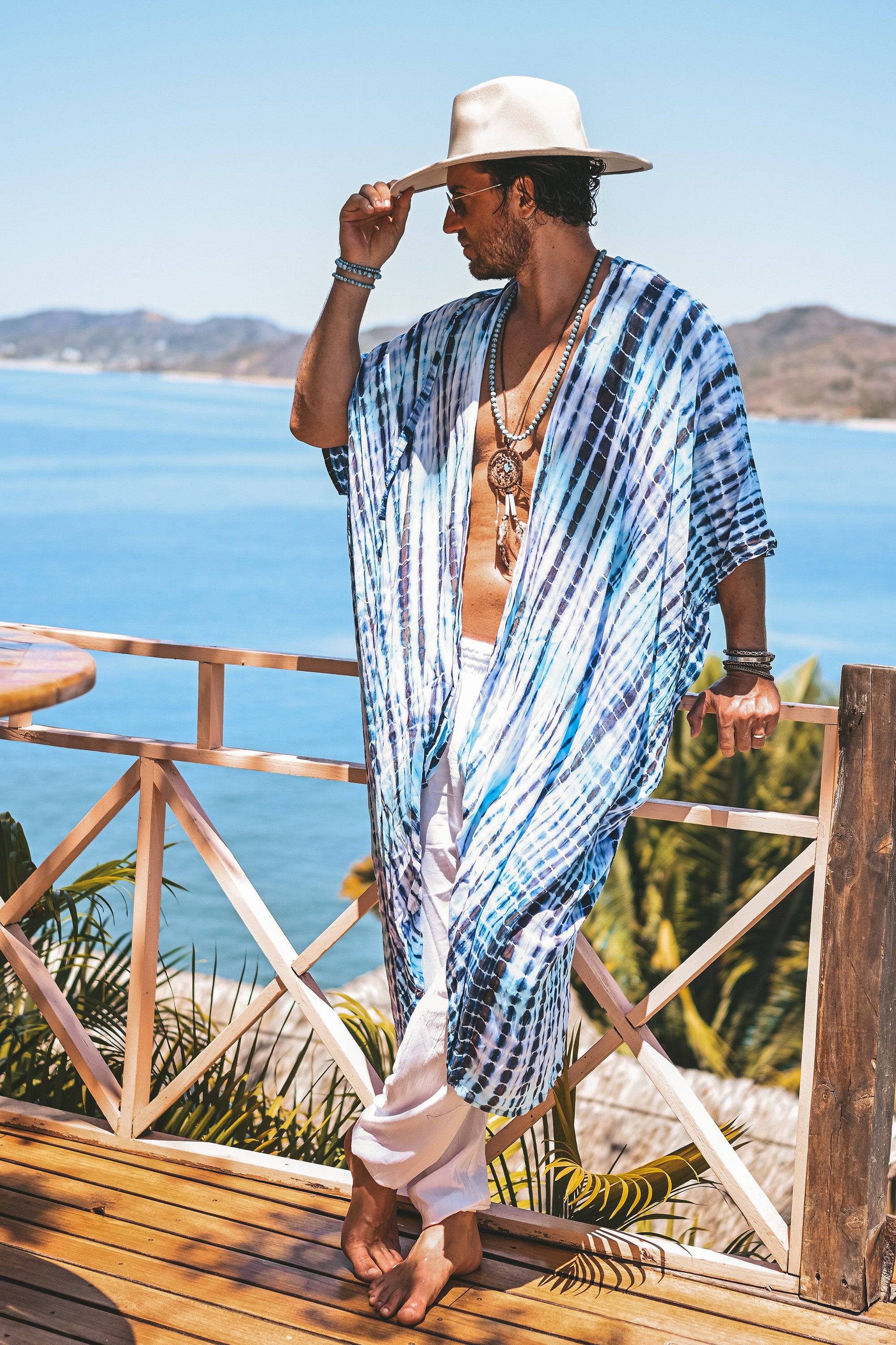 Habitas boho kimono blue - Image 7