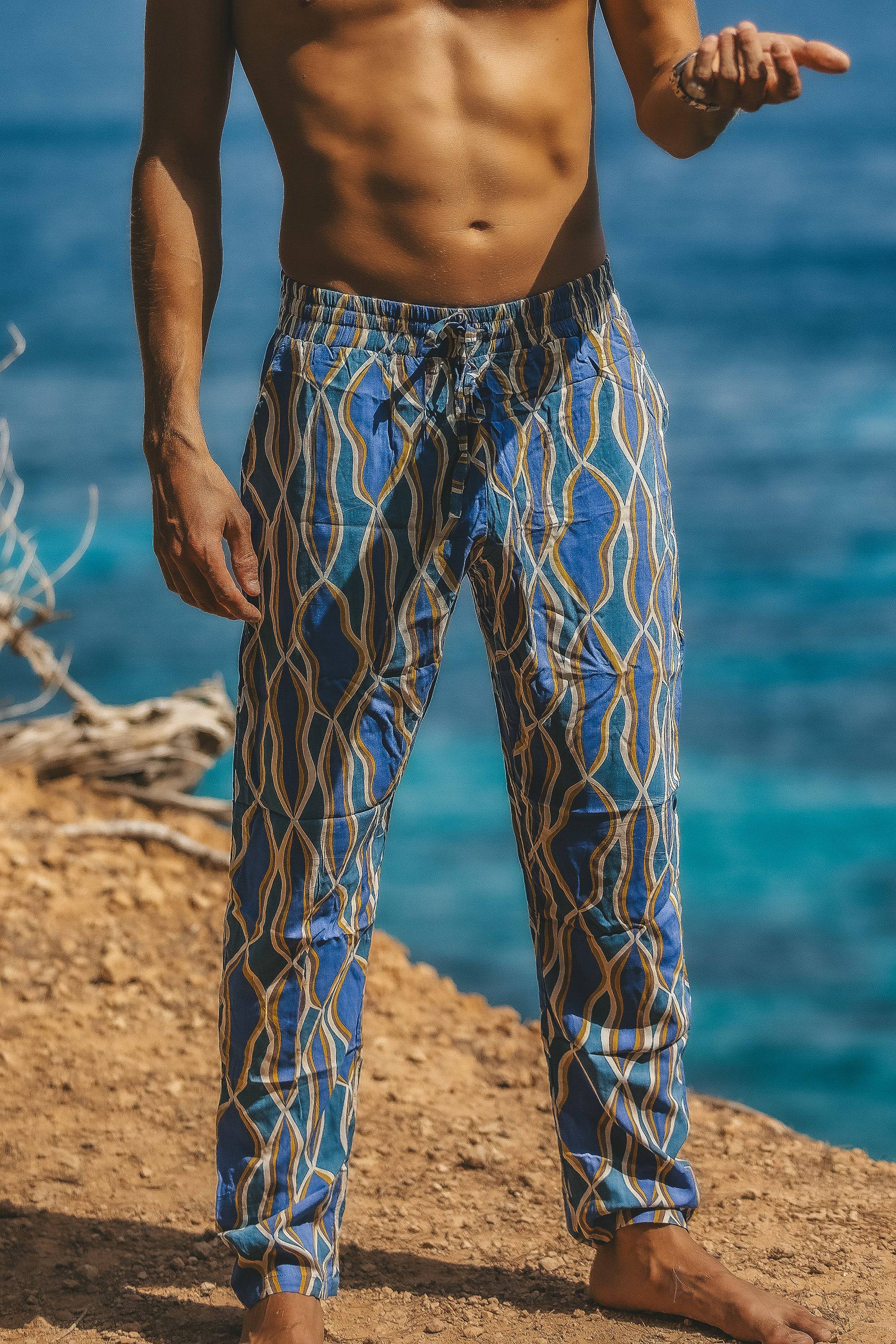 Ibiza resort pants blue - Image 4