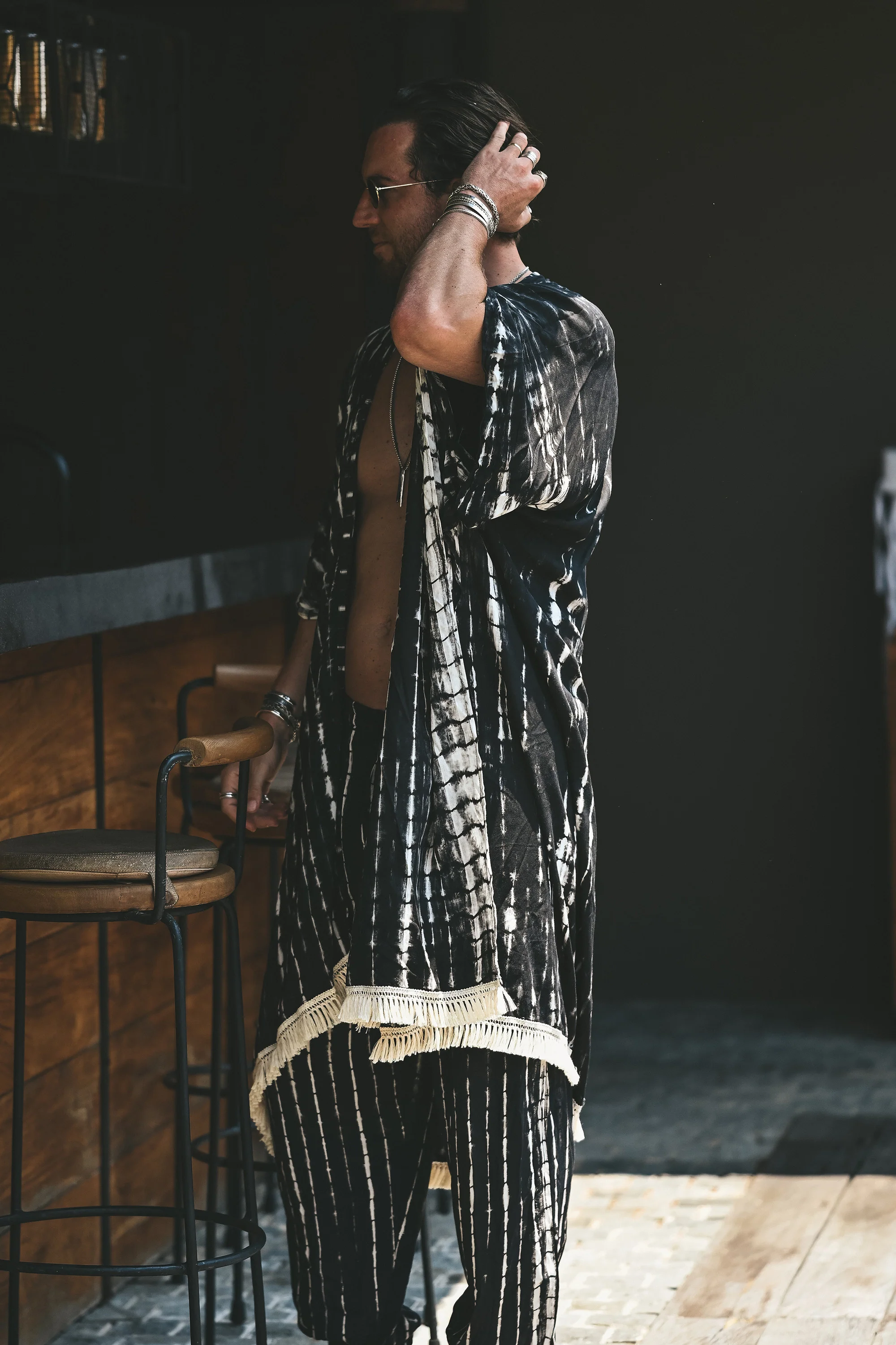 Itsunú bohemian kimono set black - Image 13