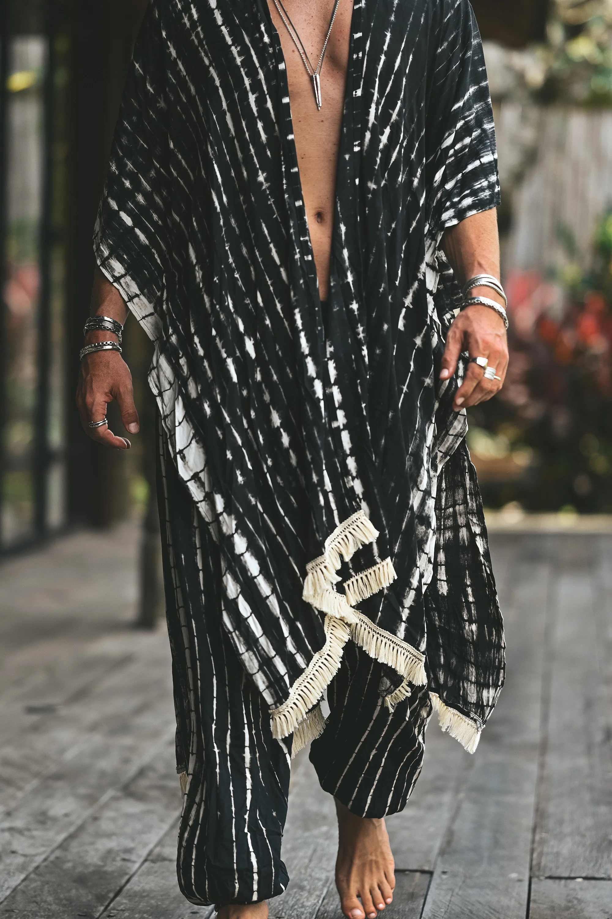 Itsunú bohemian kimono set black - Image 2