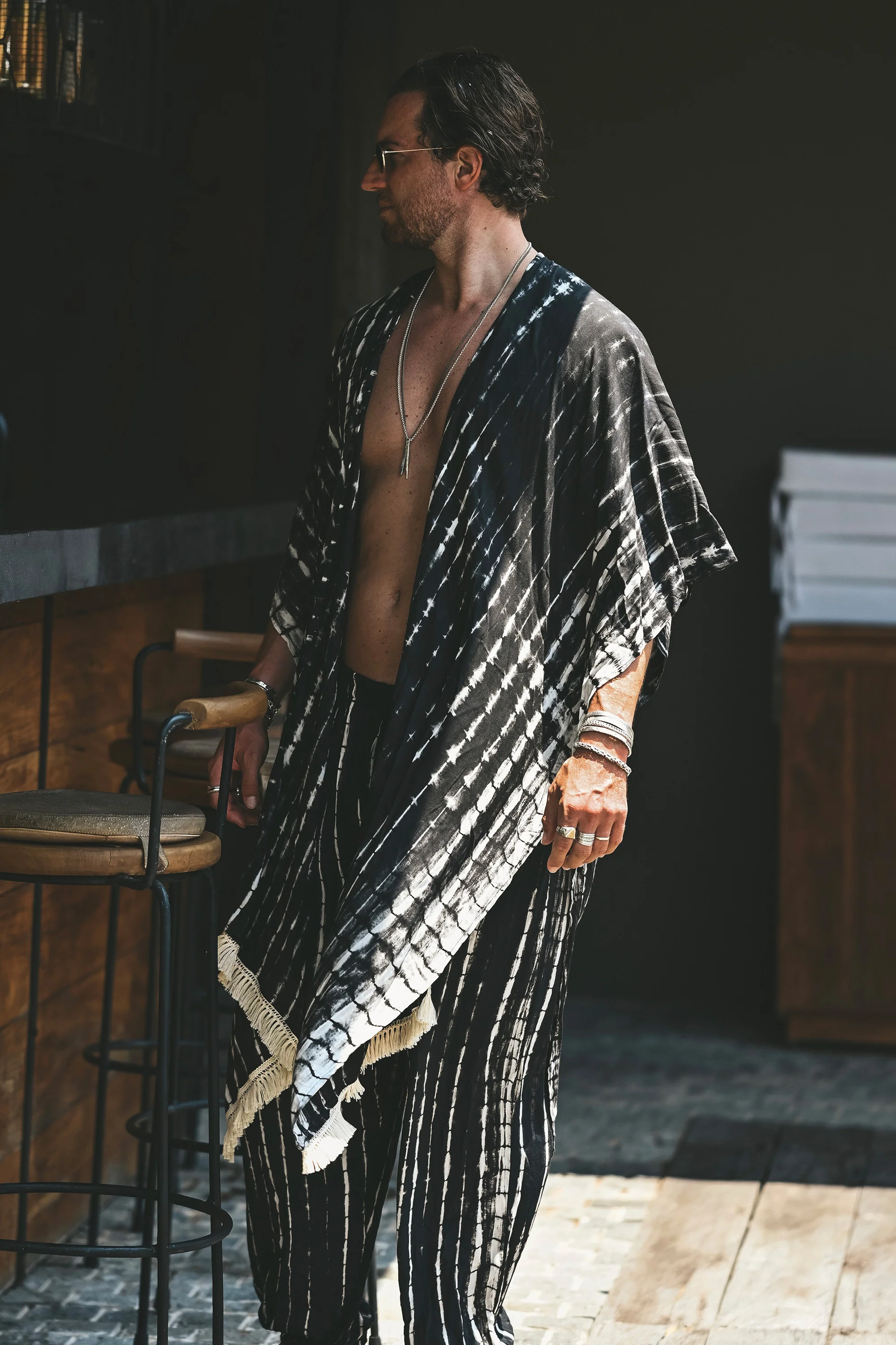 Itsunú bohemian kimono set black - Image 7