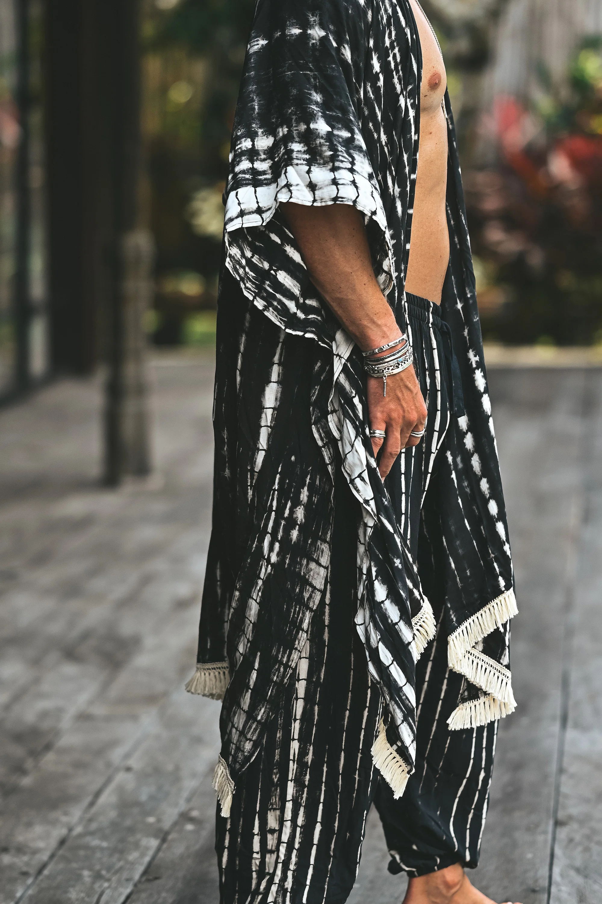 Itsunú bohemian kimono set black - Image 8