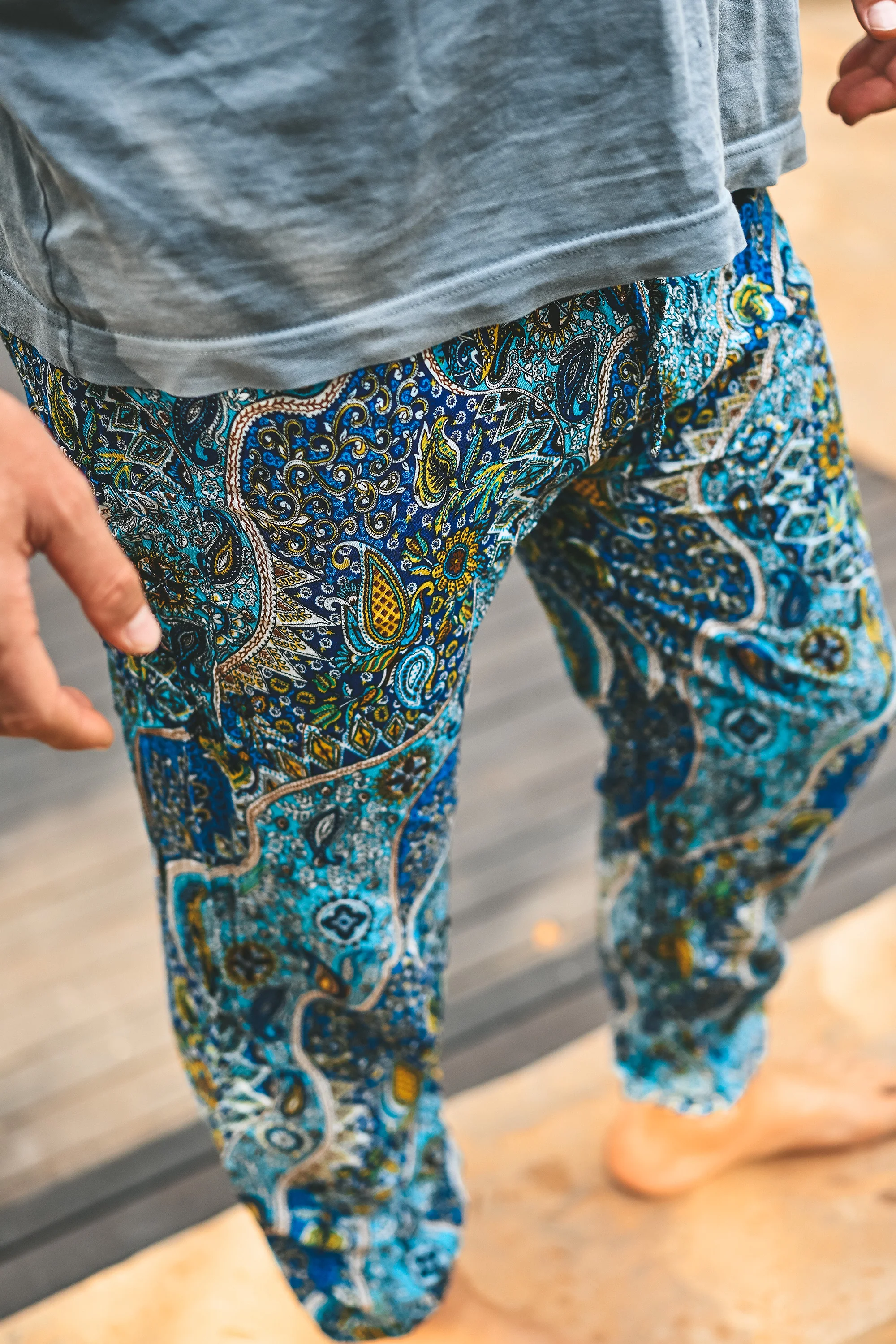 Kansai harem pants blue - Image 10