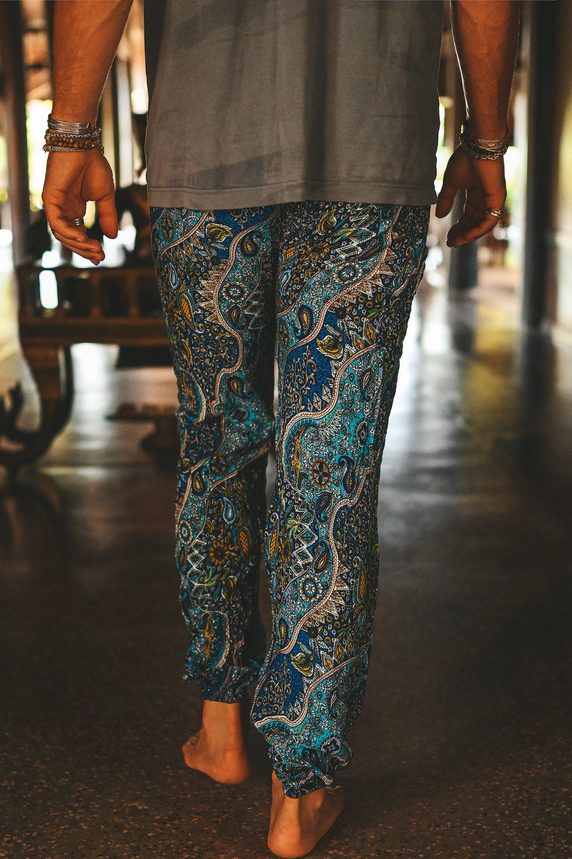 Kansai harem pants blue - Image 4