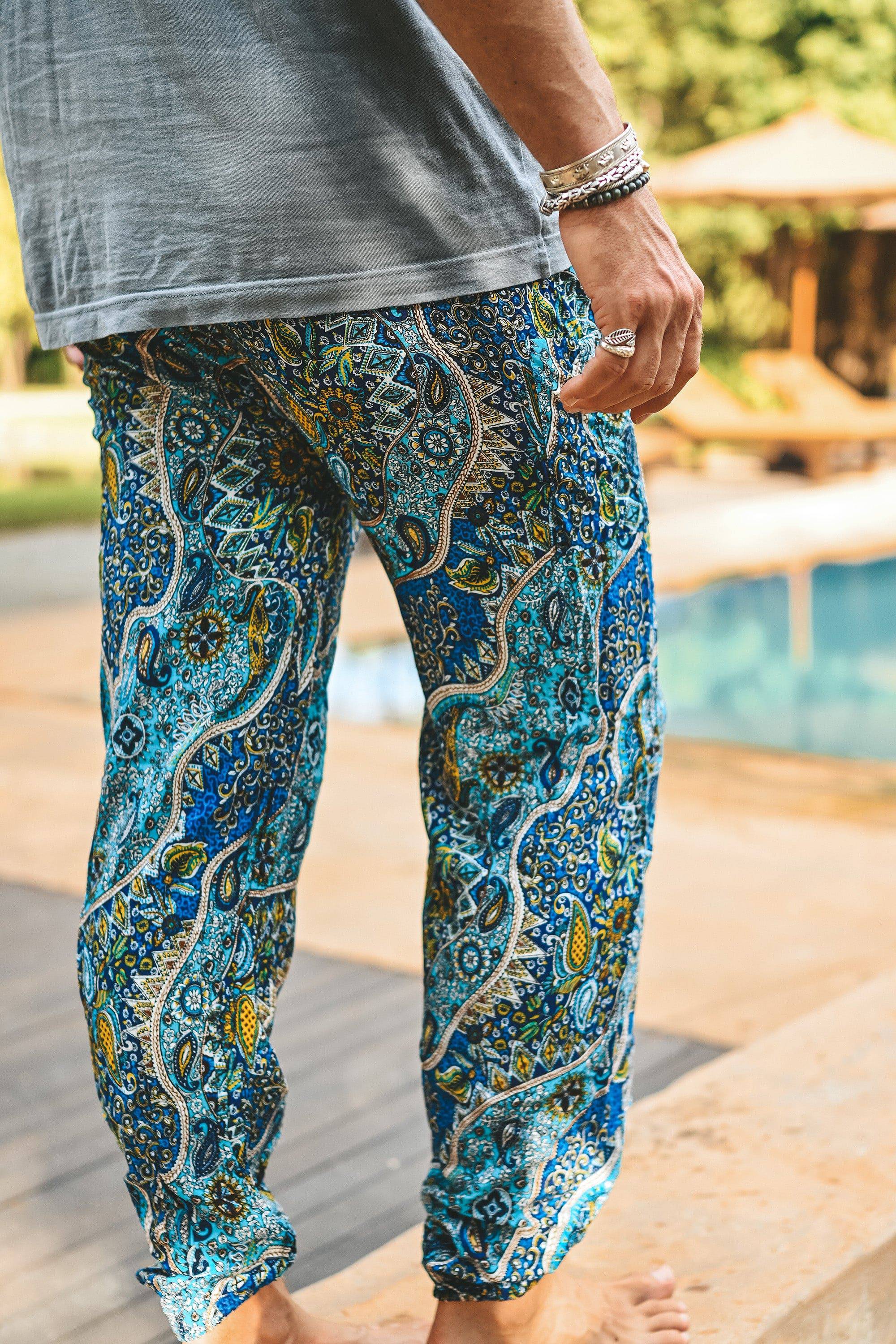 Kansai harem pants blue - Image 5