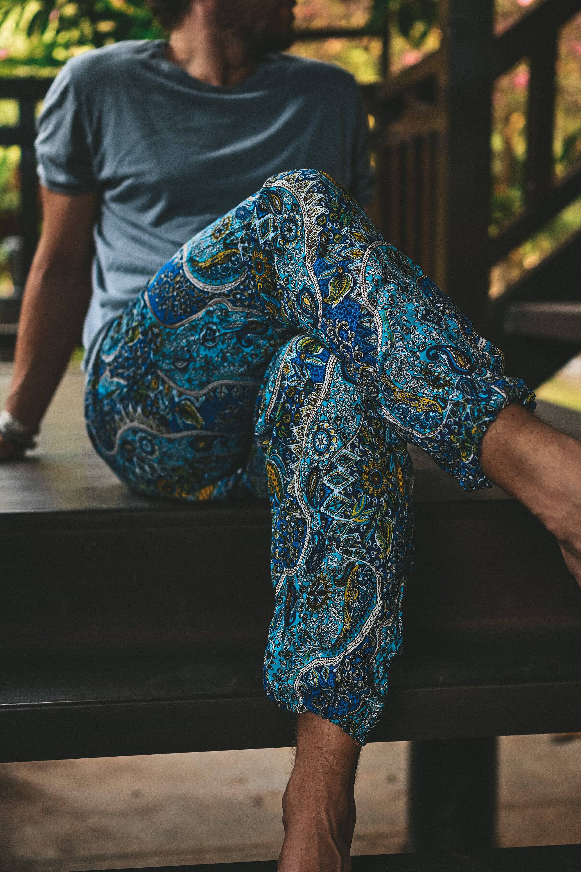 Kansai harem pants blue - Image 7