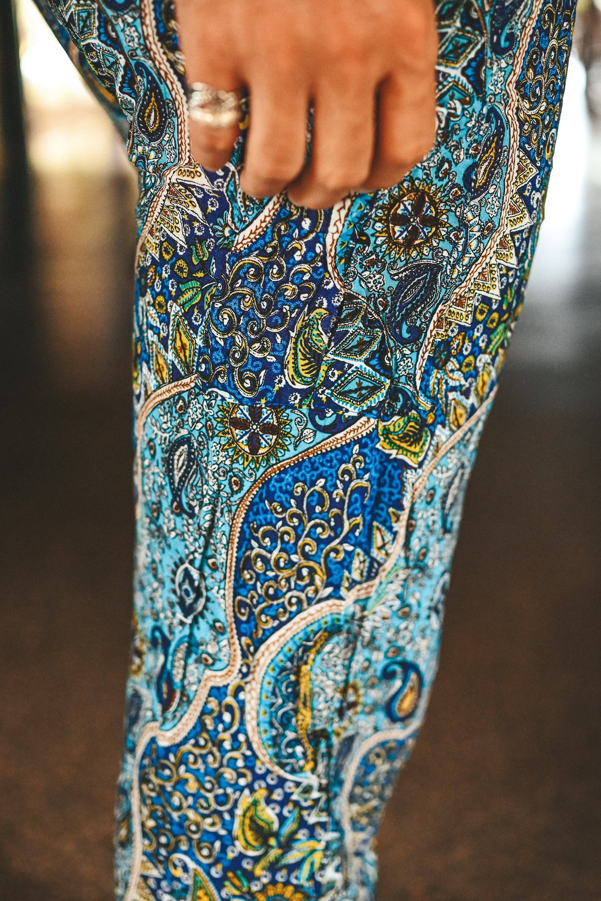 Kansai harem pants blue - Image 8
