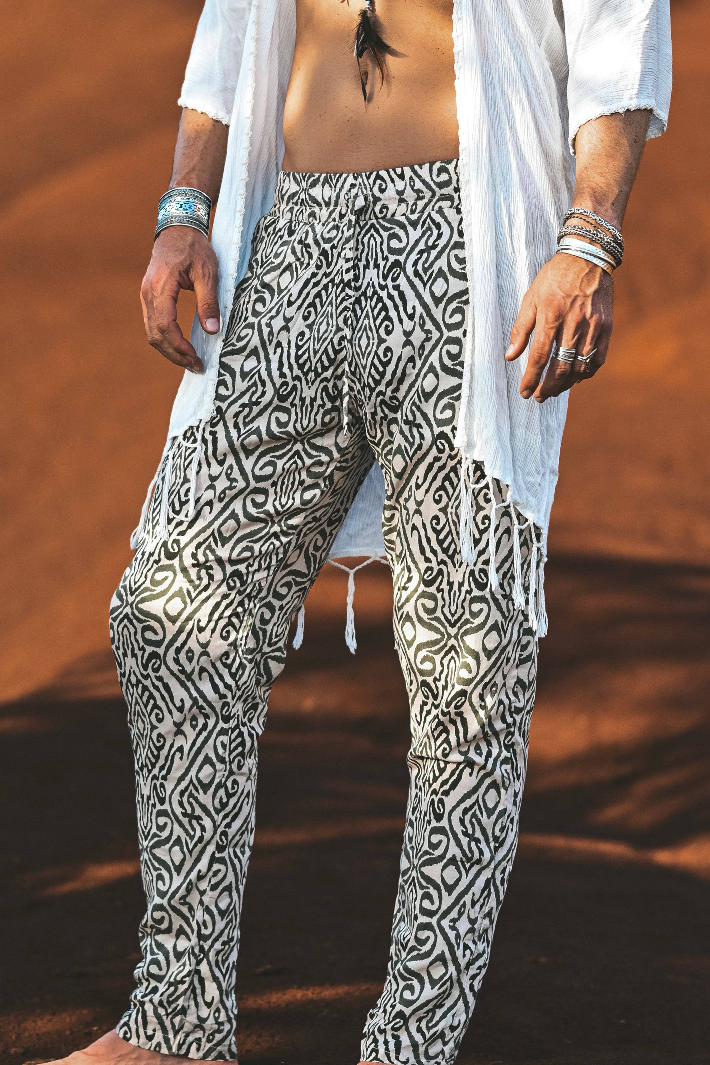 Kauai resort pants dark green - Image 4