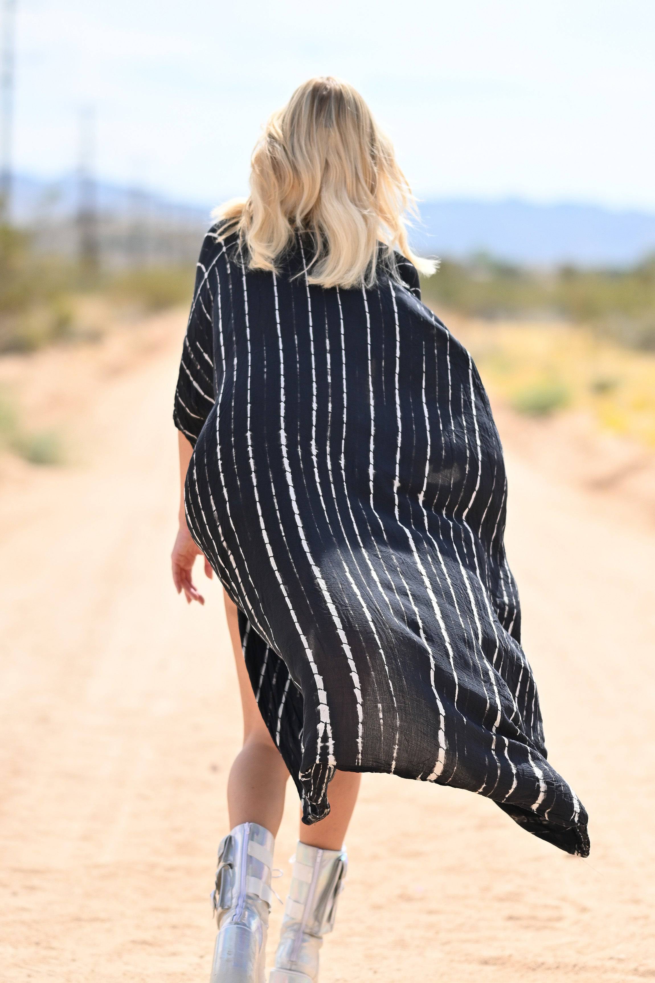 Larah rave boho kimono - Image 7