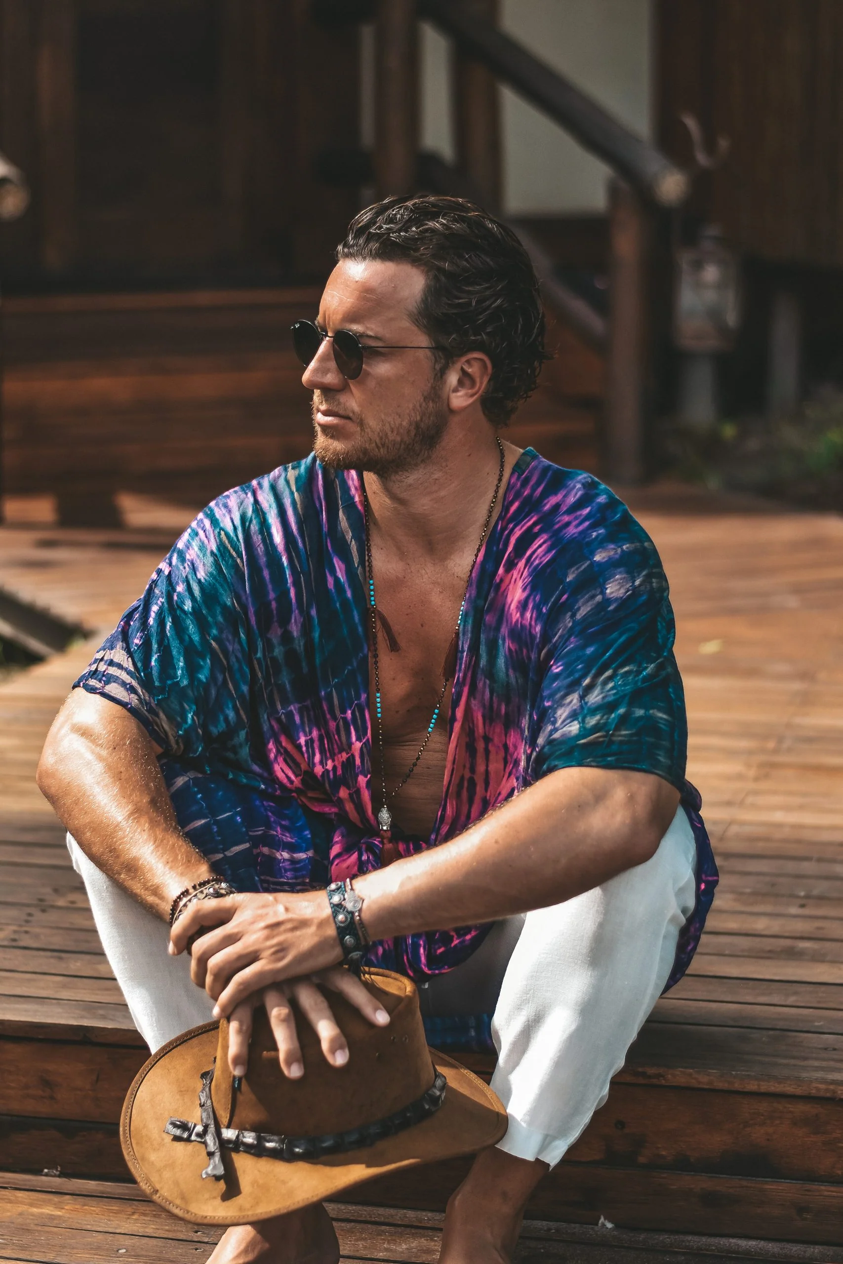 Los angeles resort kimono - Image 4