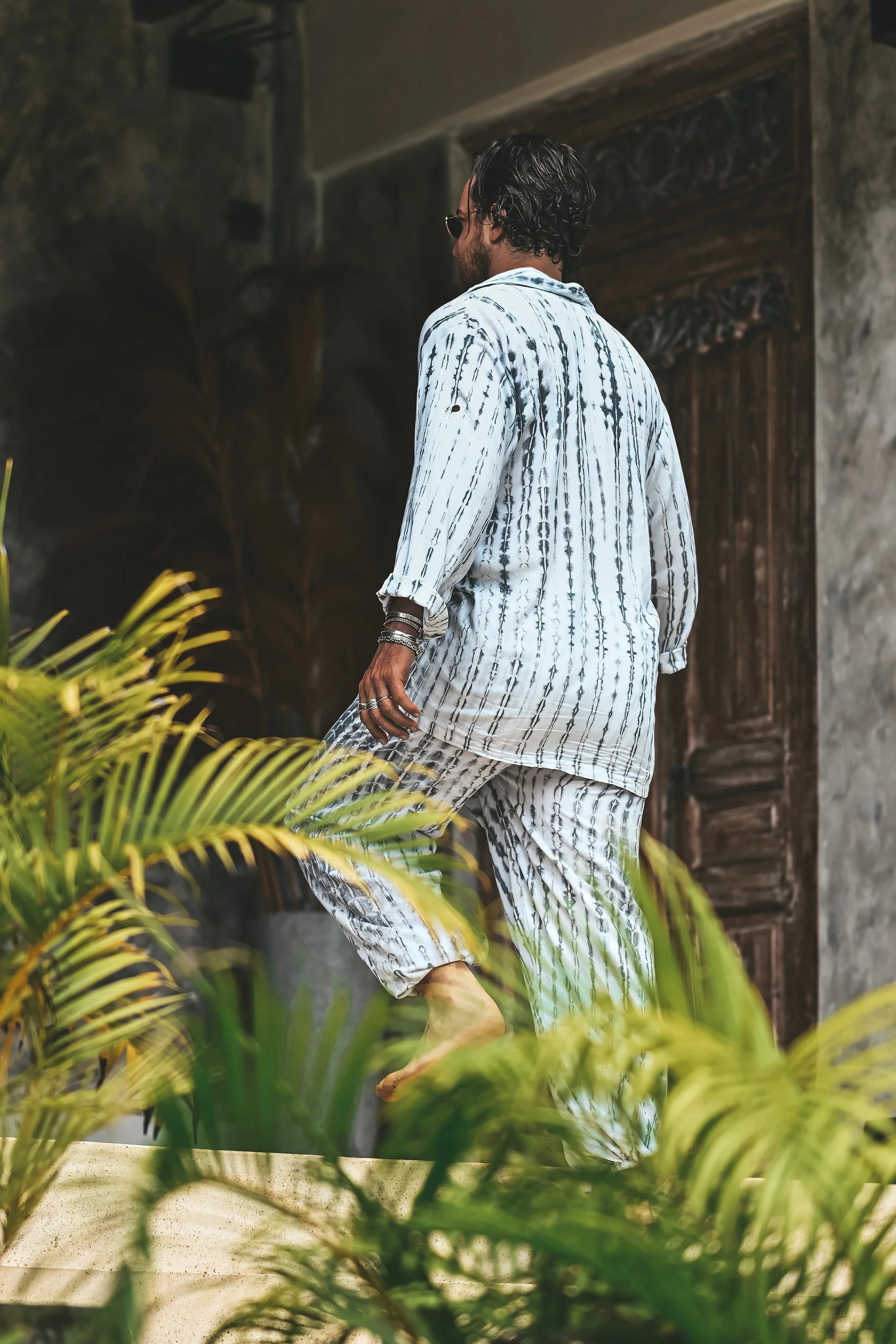 Magali boho resort set grey - Image 9