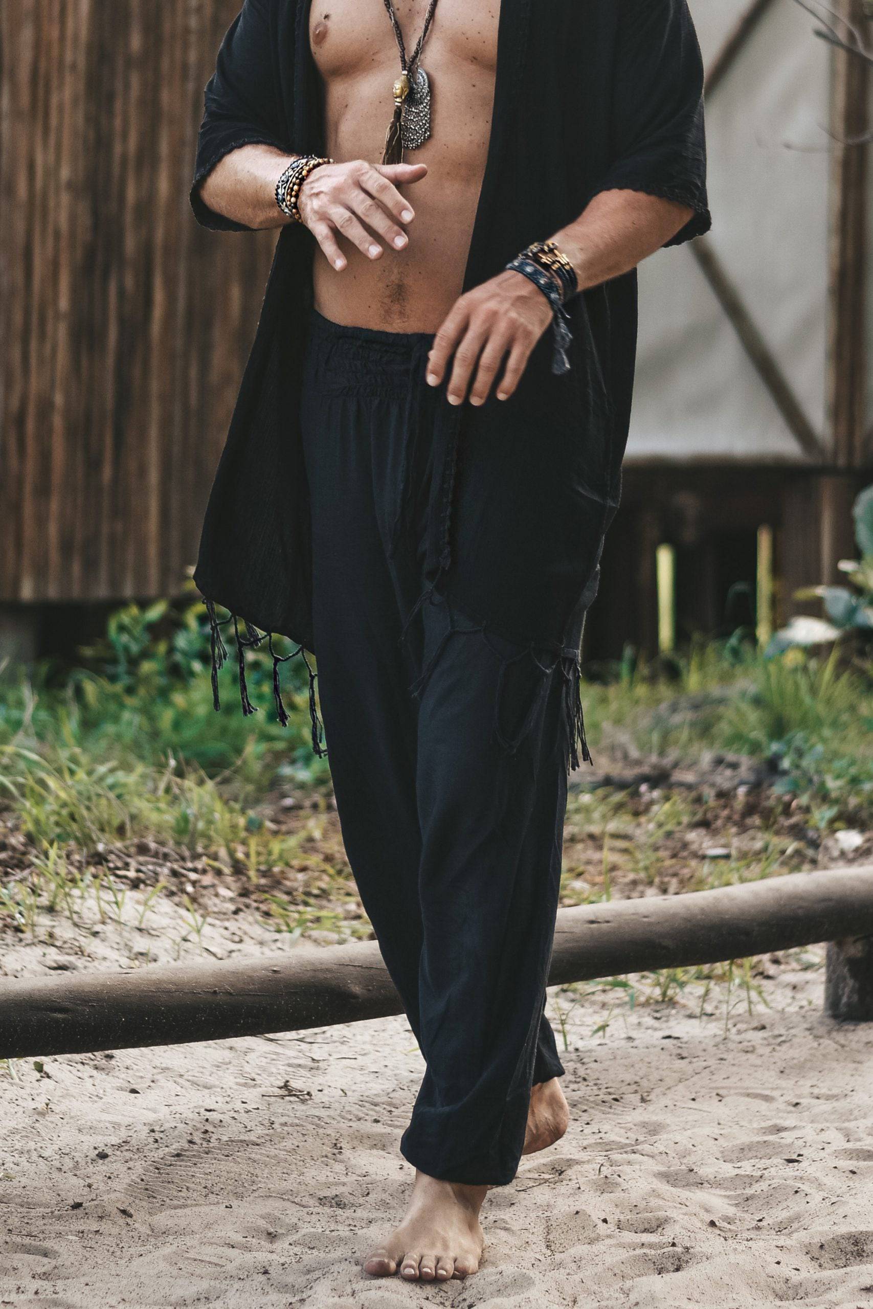 Moremi harem pants black - Image 4