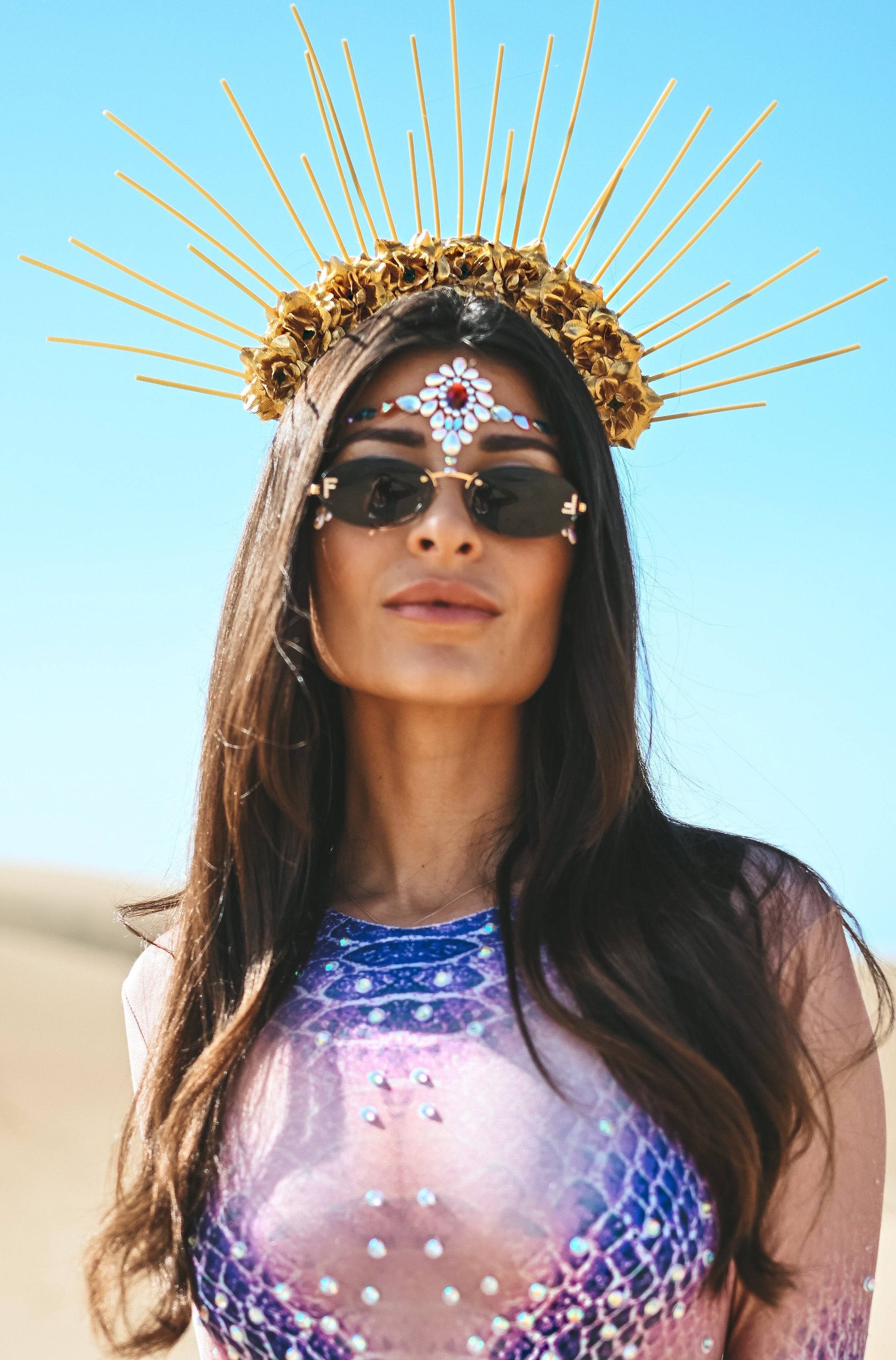 Ora halo crown gold - Image 3