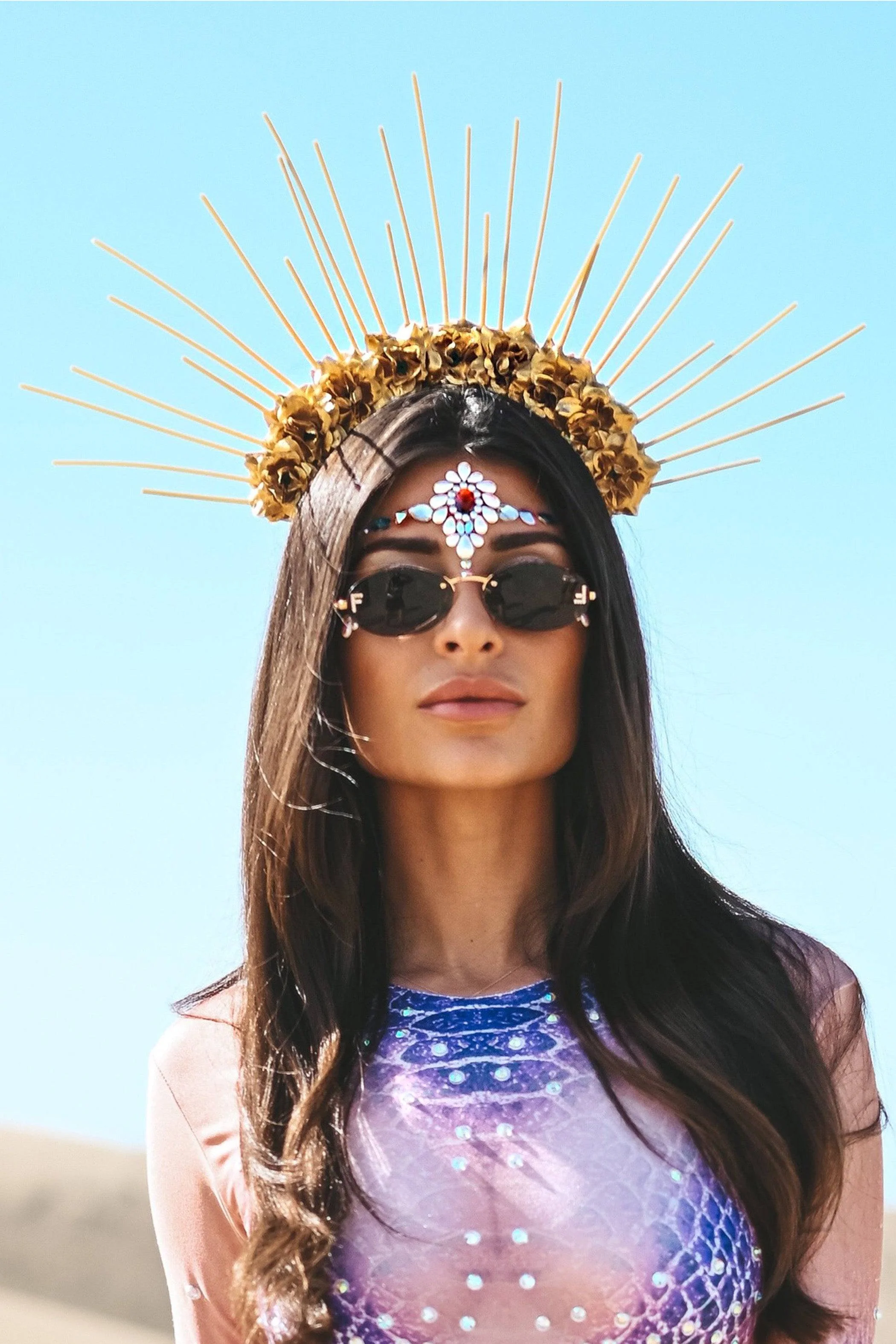 Ora halo crown gold - Image 4