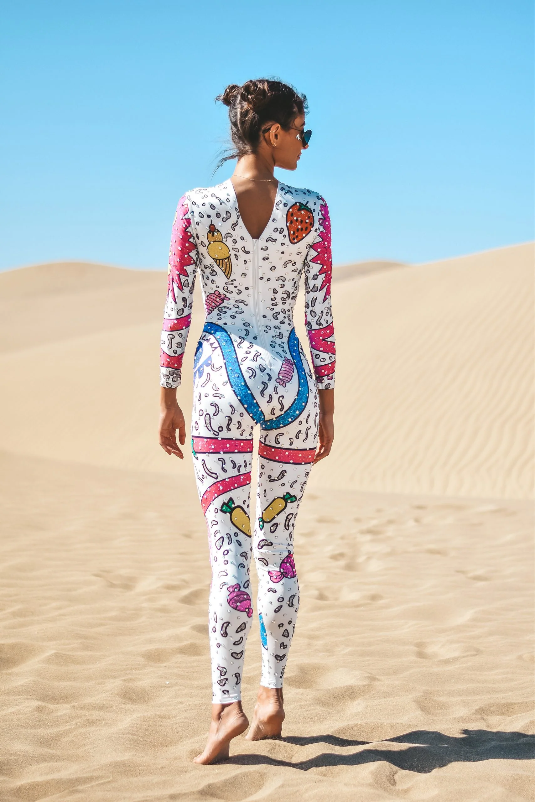 Smiley rhinestone festival jumpsuit - Image 15