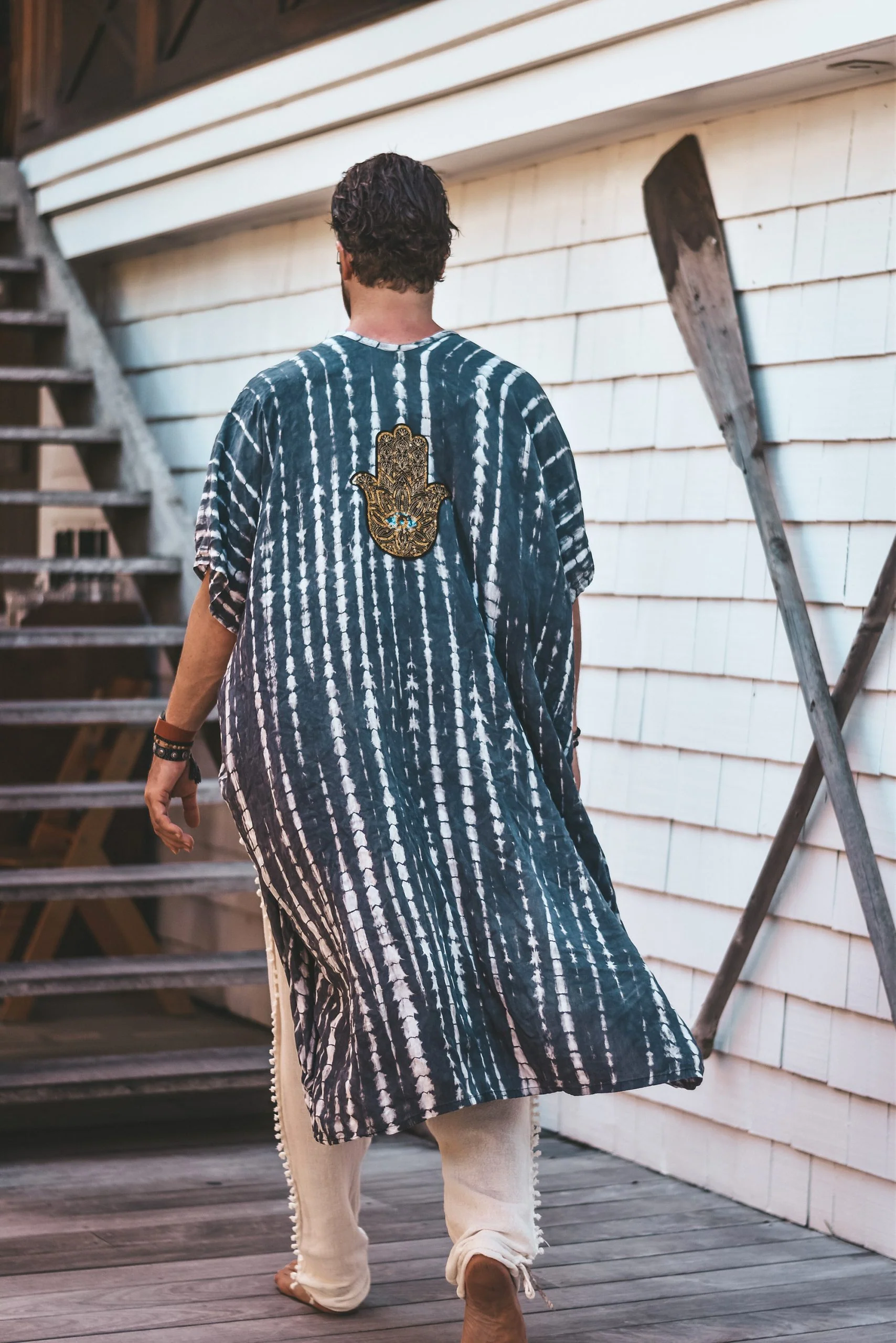 St barths hamsa kimono - Image 4