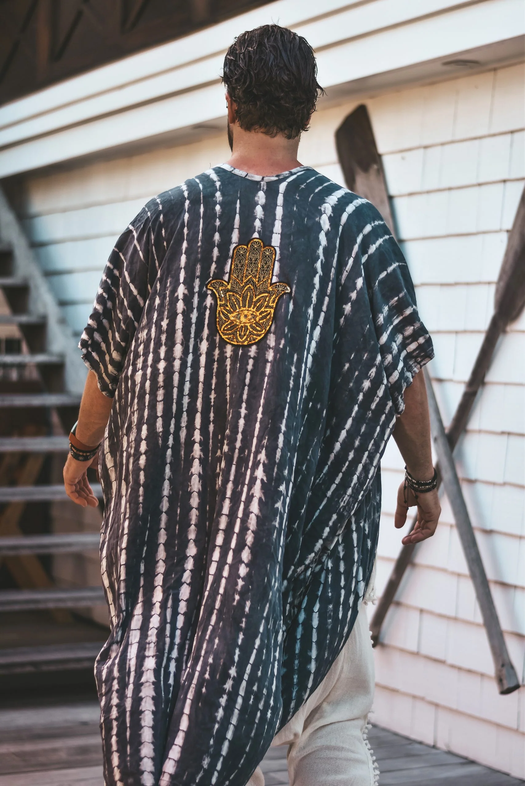 St barths hamsa kimono - Image 6