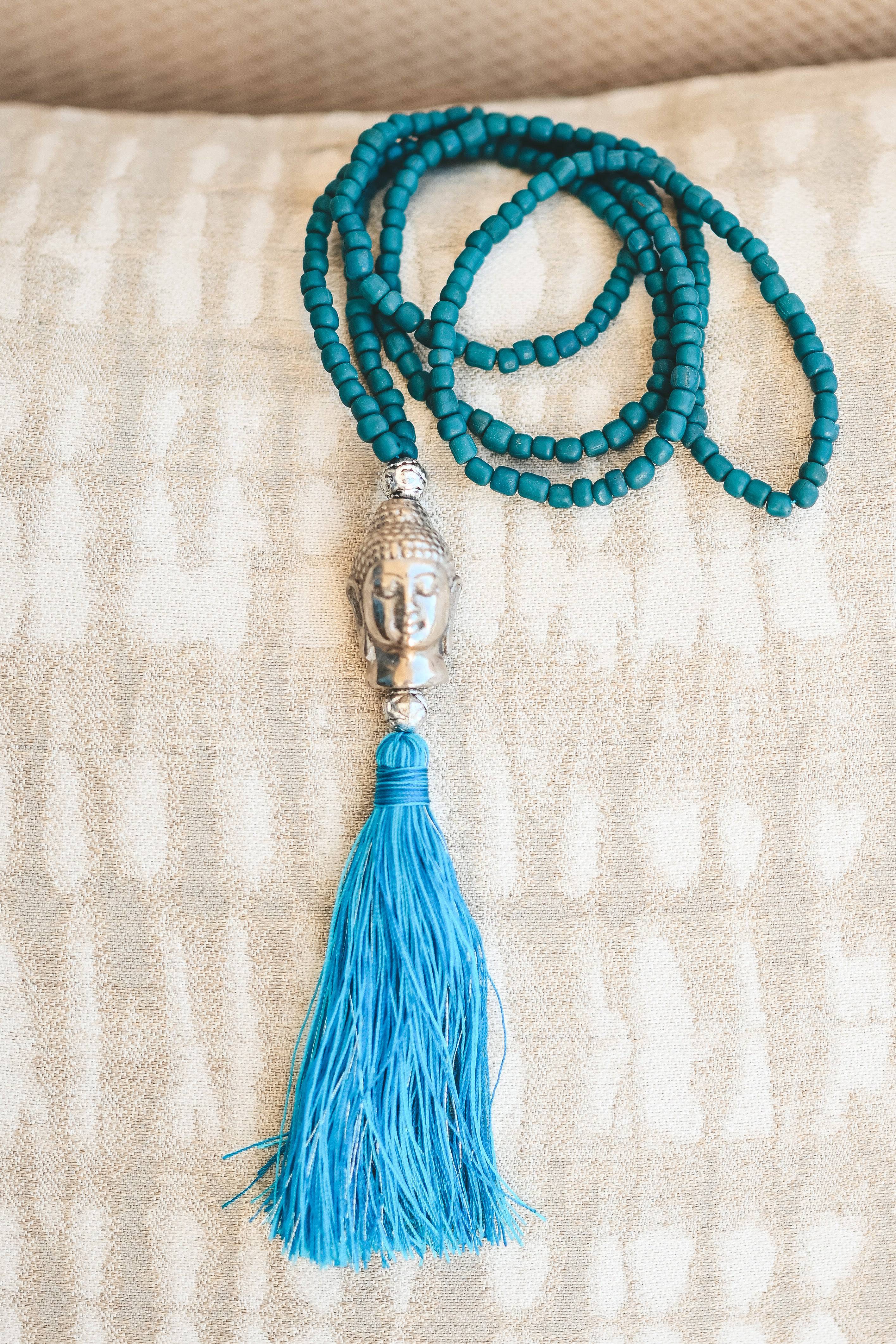 The buddha necklace turquoise - Image 2