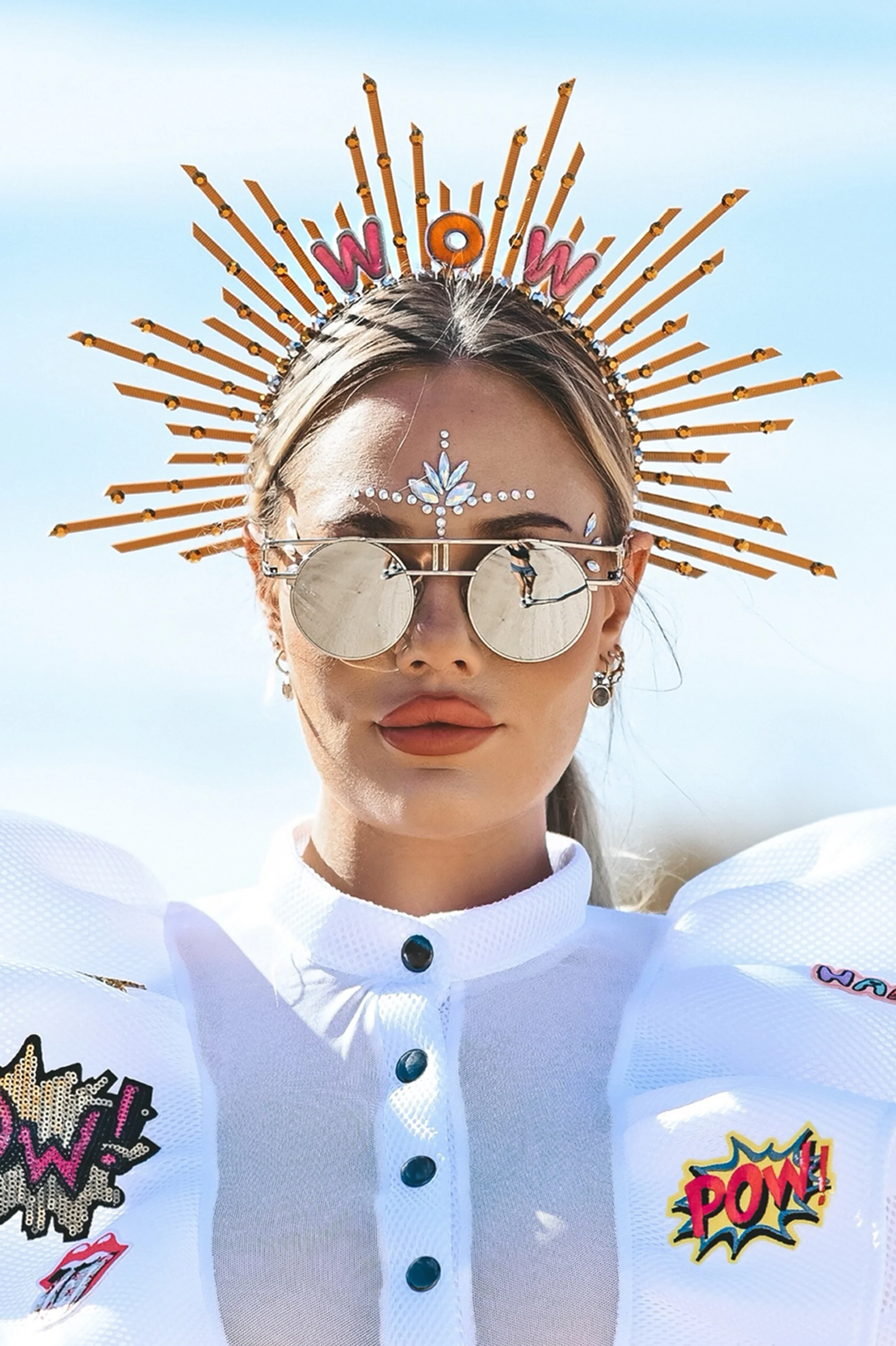 Wow halo crown beige
