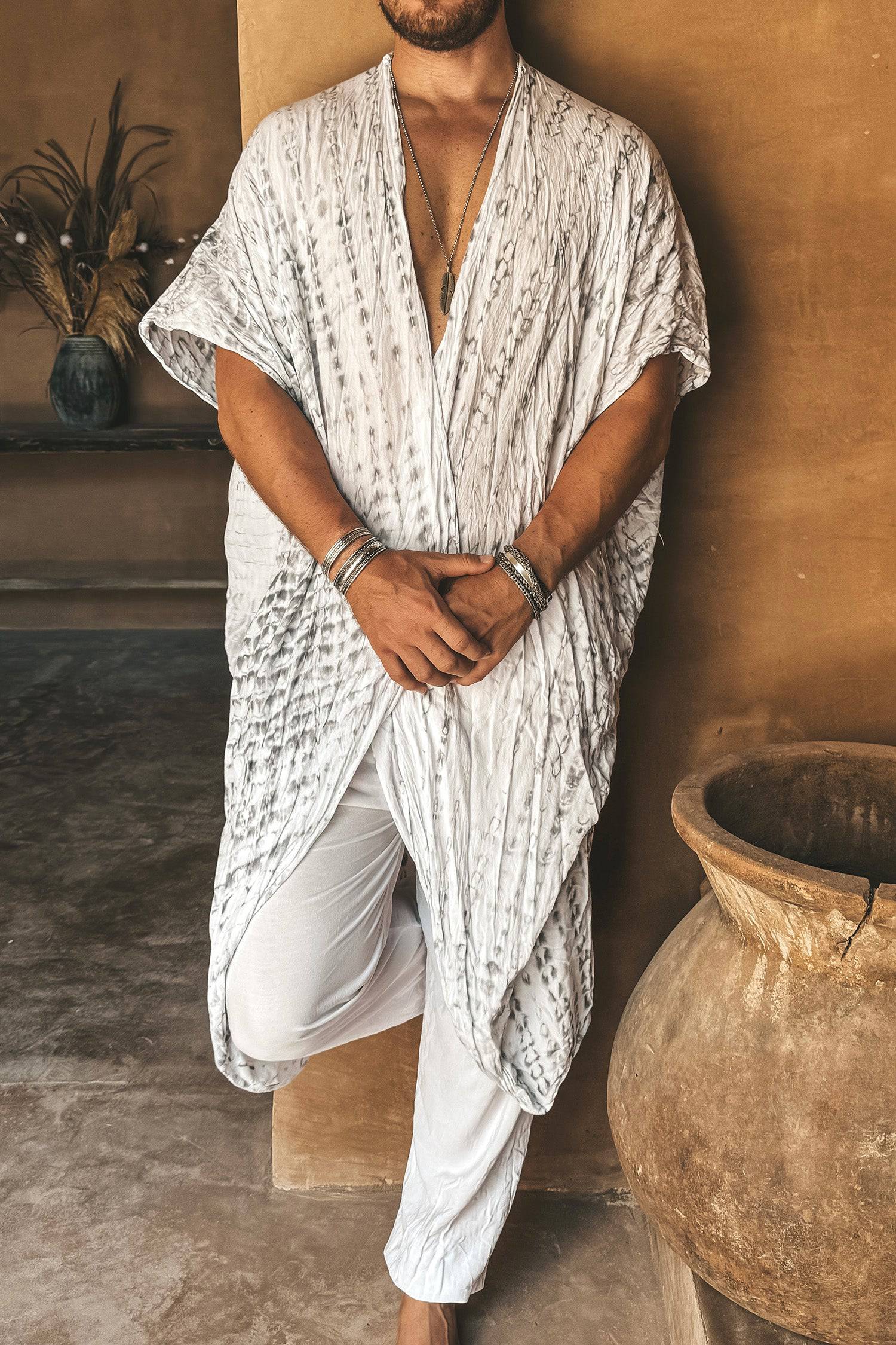 Xela Boho Kimono White - Image 7