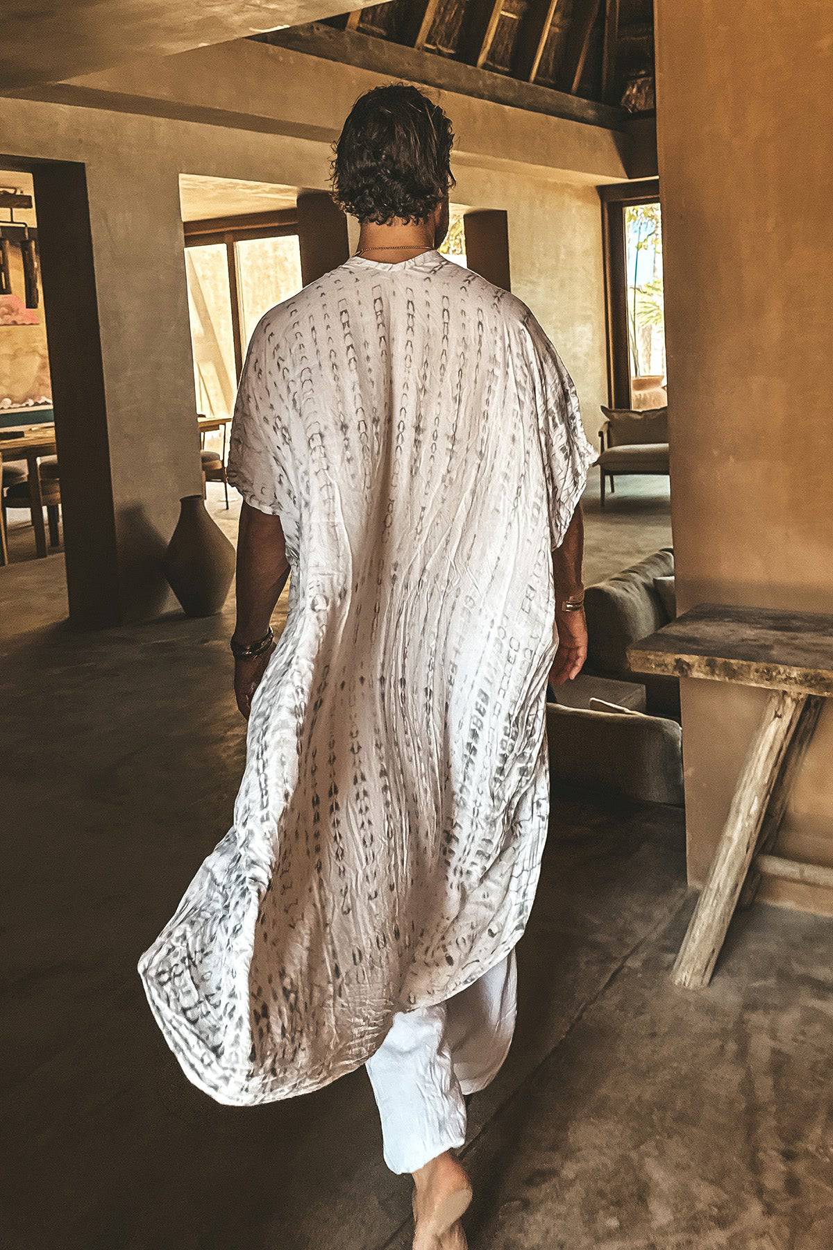Xela Boho Kimono White - Image 8
