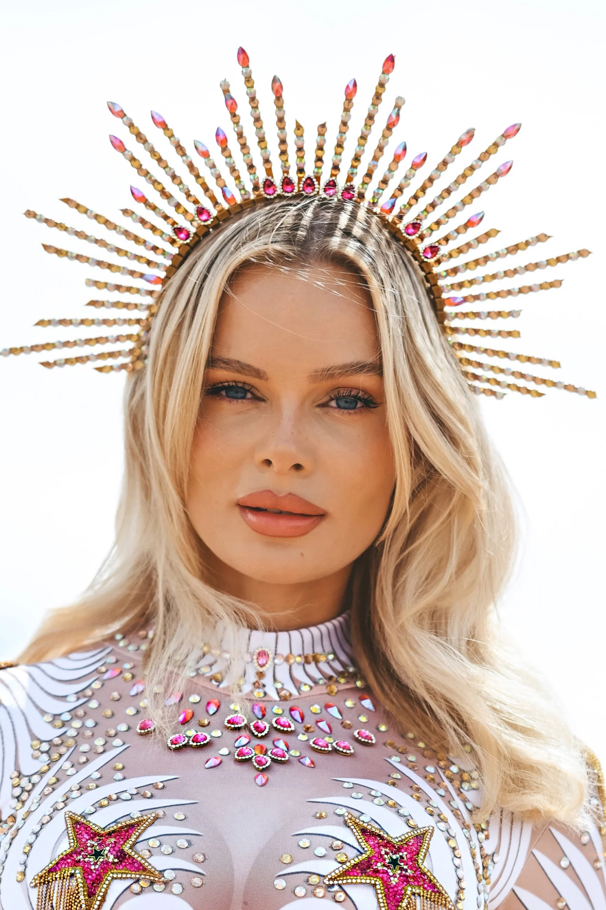 Zara halo crown