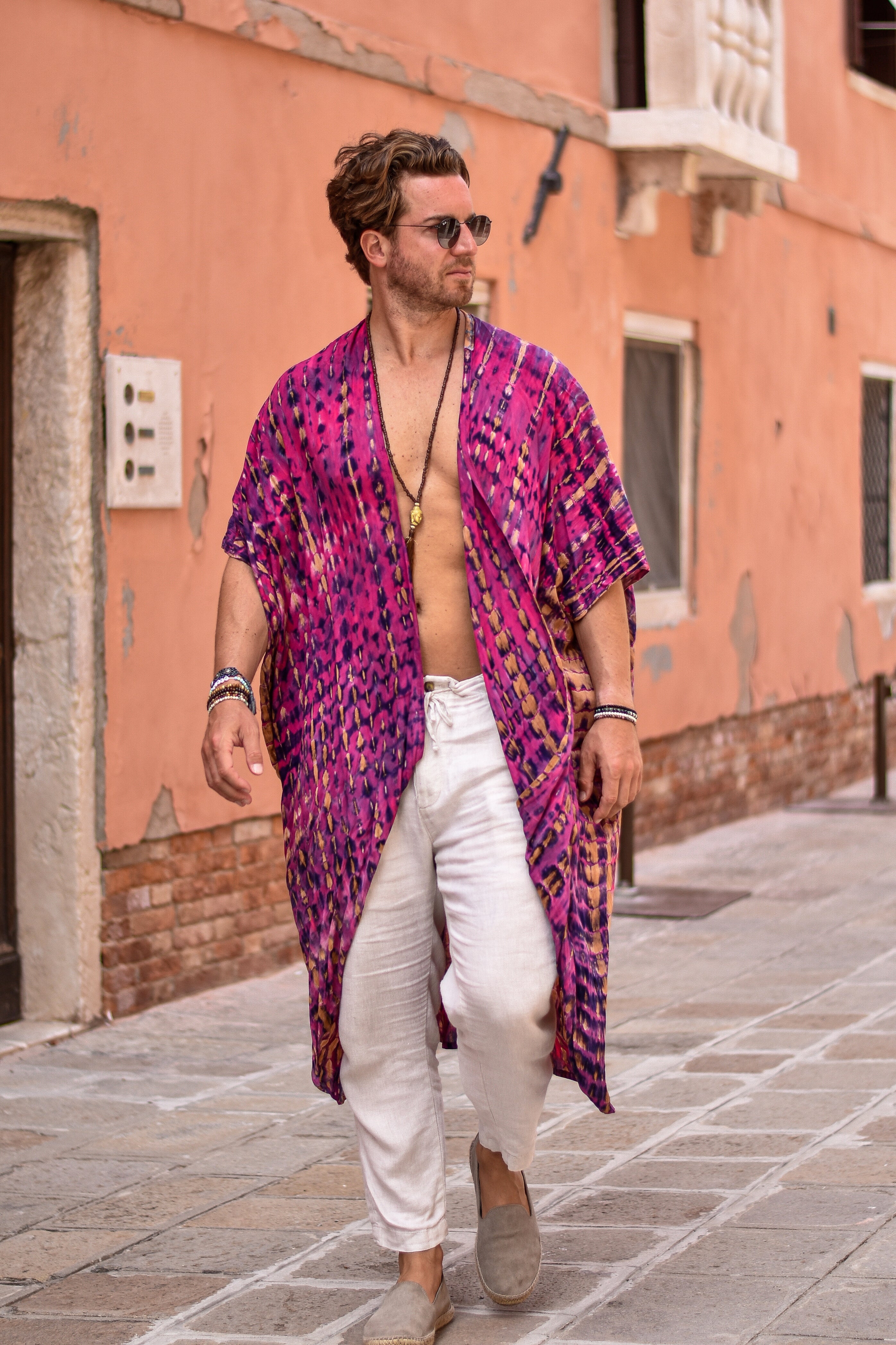 Zimbiza hamsa kimono purple - Image 9