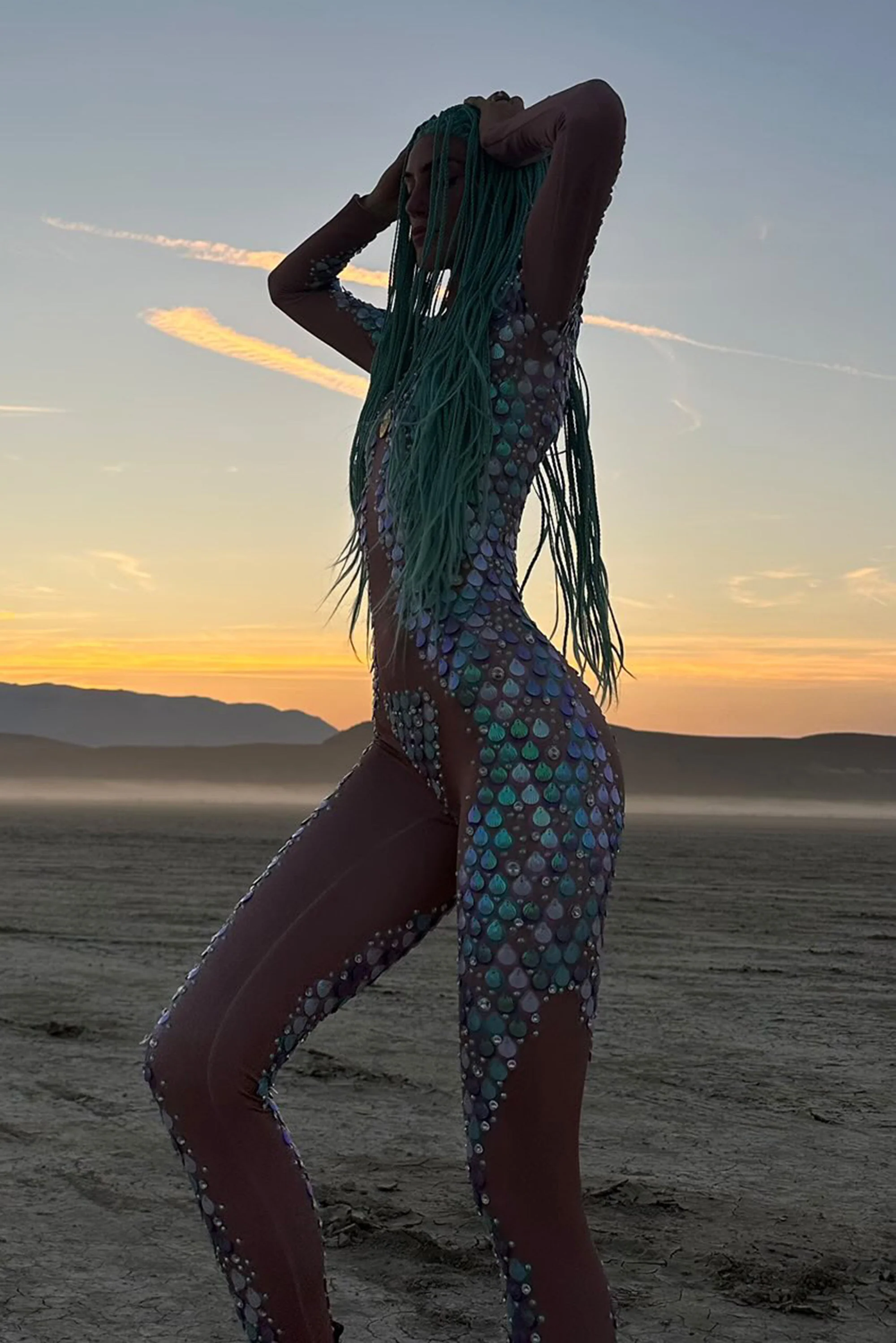 Zinnia sequin mermaid jumpsuit - Image 10