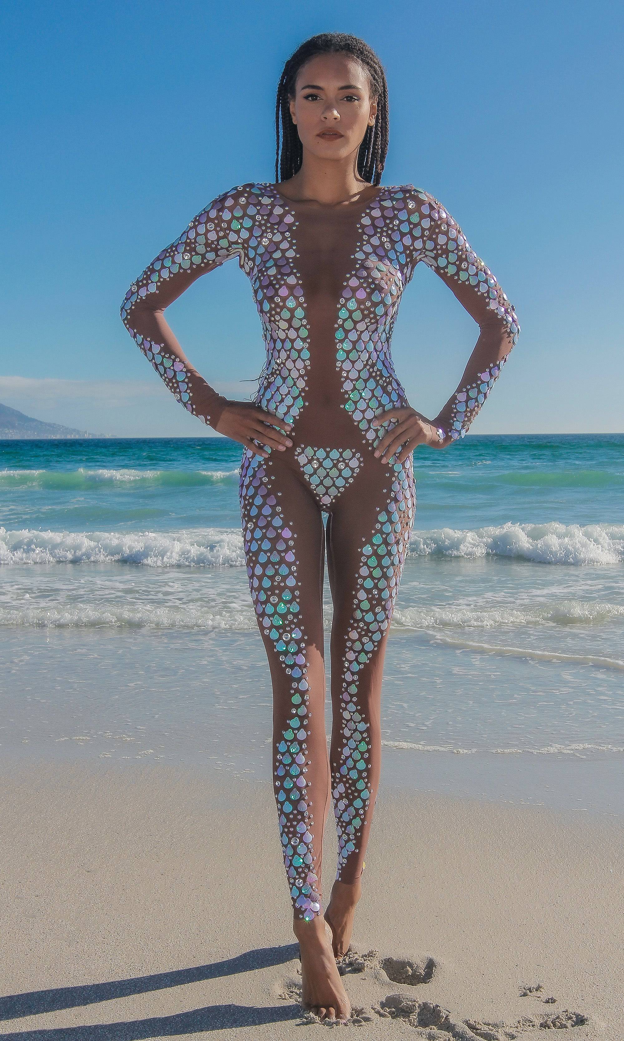 Zinnia sequin mermaid jumpsuit - Image 5